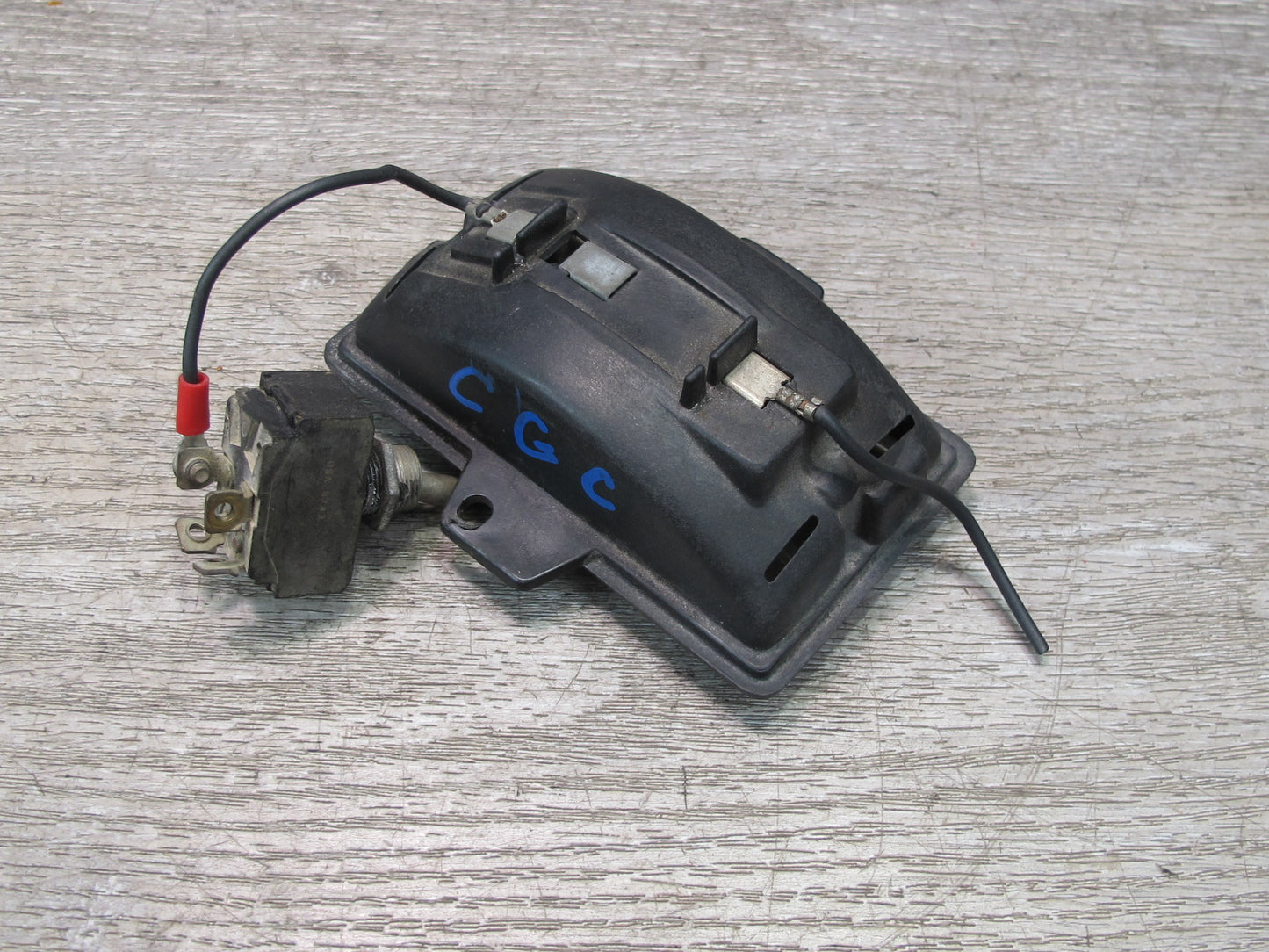 84-96 Chevrolet Corvette C4 Set of 2 Under Hood Light Lamp w Toggle Switch OEM