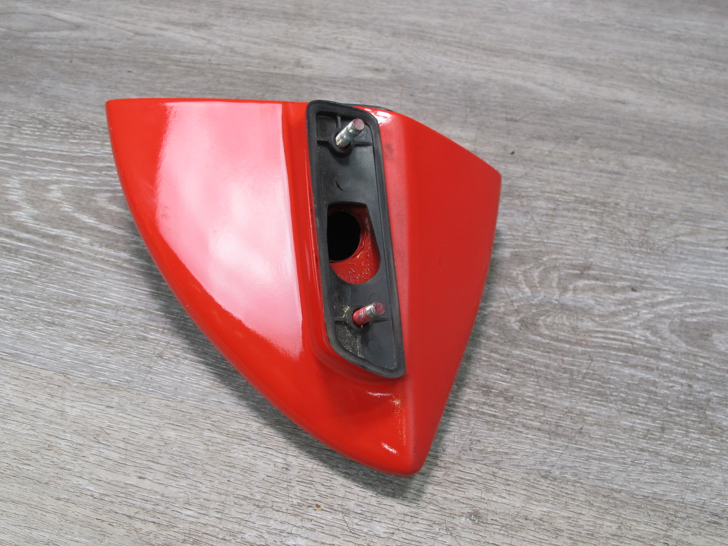88-96 Chevrolet Corvette C4 Left Driver Door Heated Power Mirror Torch RED OEM