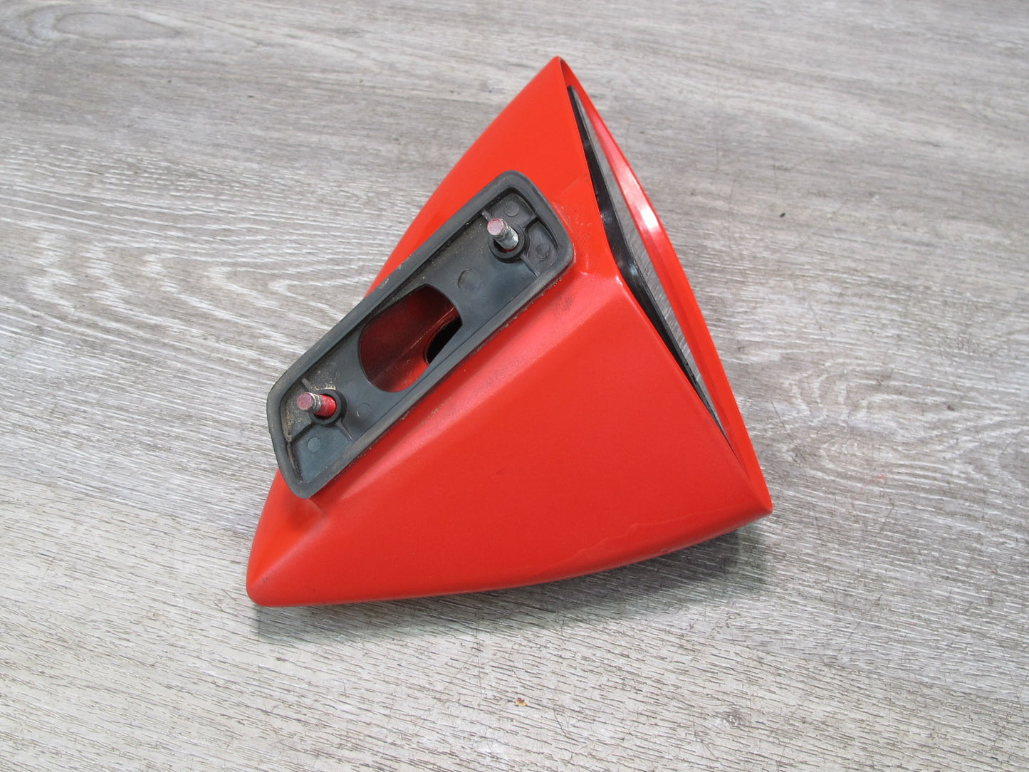 88-96 Chevrolet Corvette C4 Left Driver Door Heated Power Mirror Torch RED OEM