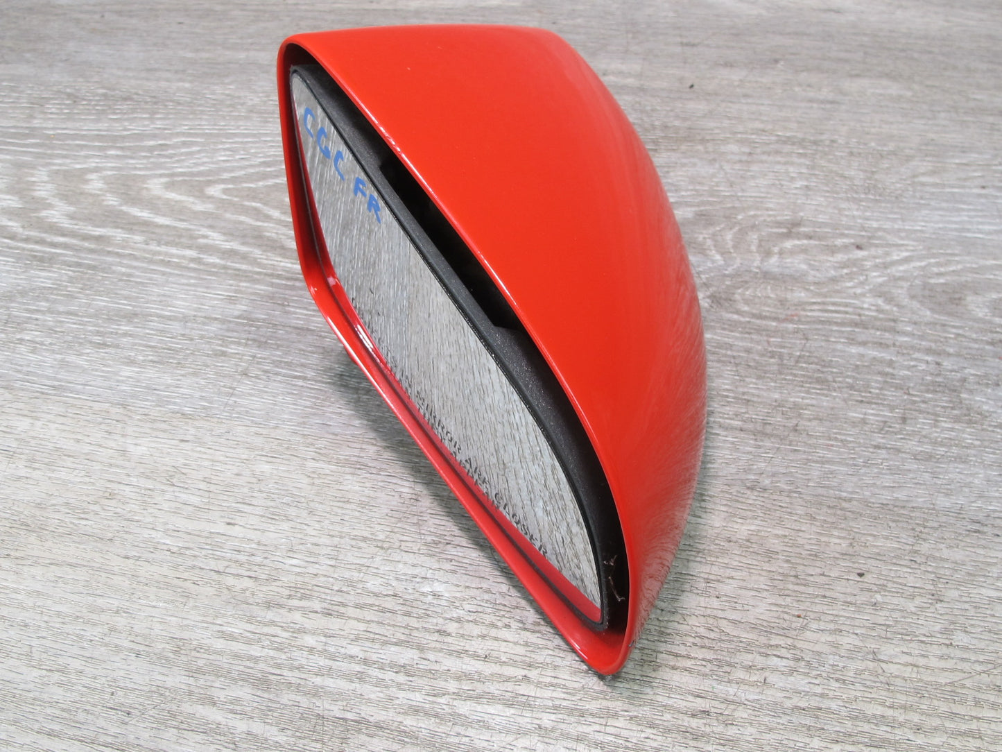 88-96 Chevrolet Corvette C4 Right Door Heated Power Mirror Torch RED OEM