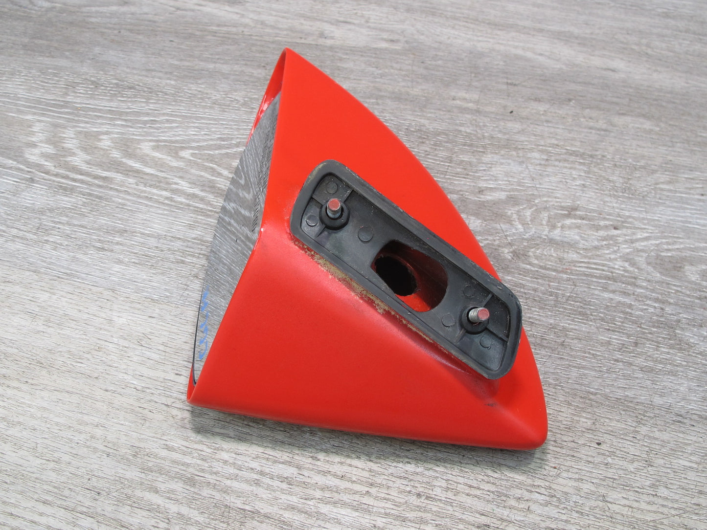 88-96 Chevrolet Corvette C4 Right Door Heated Power Mirror Torch RED OEM