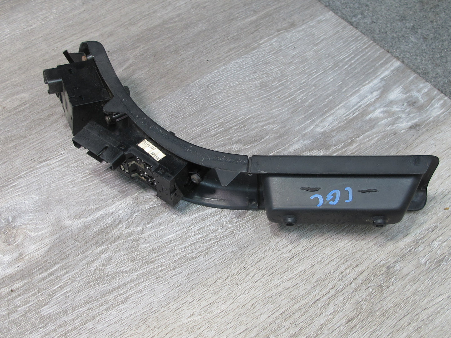 92-93 Chevrolet Corvette C4 Left Door Handle Trim Window & Mirror Switch Set OEM