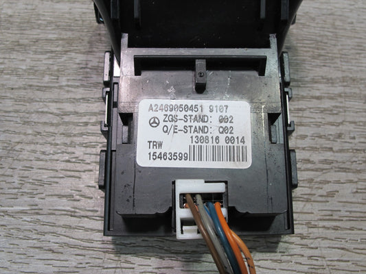 2012-2016 Mercedes R172 SLK Dash Park Parking Brake Switch A2469050451