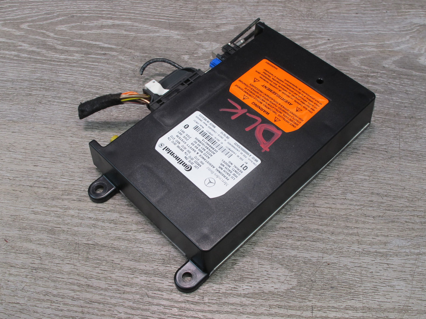 2012-2016 Mercedes R172 SLK Voice Phone Communication Control Module Unit