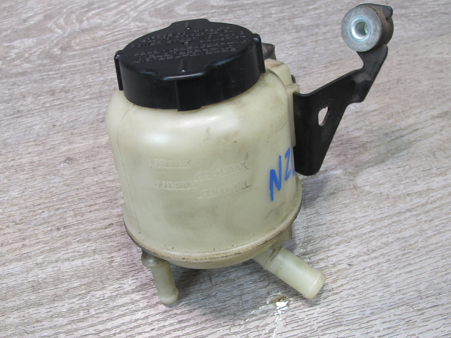 07-09 Nissan 350Z Z33 Convert Power Steering Fluid Reservoir Tank w Bracket OEM