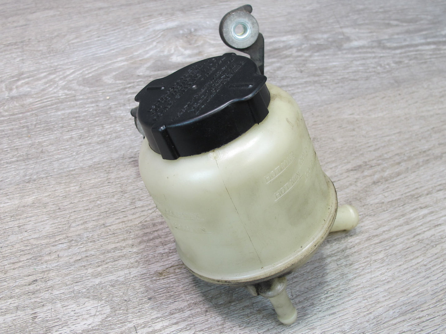 07-09 Nissan 350Z Z33 Convert Power Steering Fluid Reservoir Tank w Bracket OEM