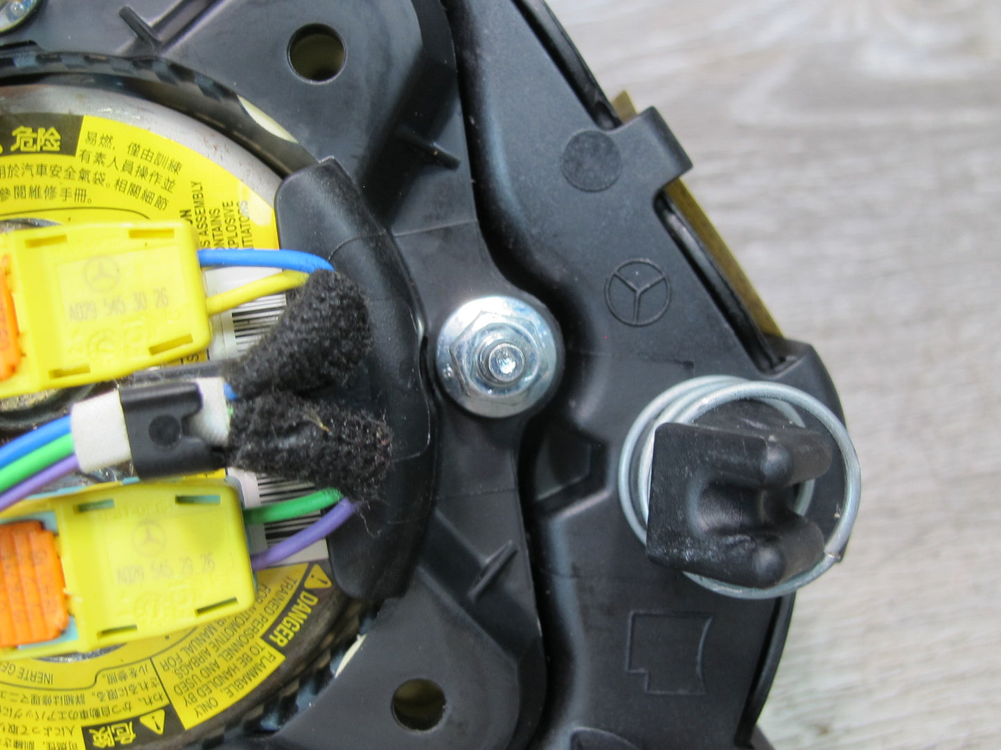 12-16 MERCEDES R172 SLK FRONT LEFT DRIVER SIDE STEERING WHEEL SRS AIRBAG OEM