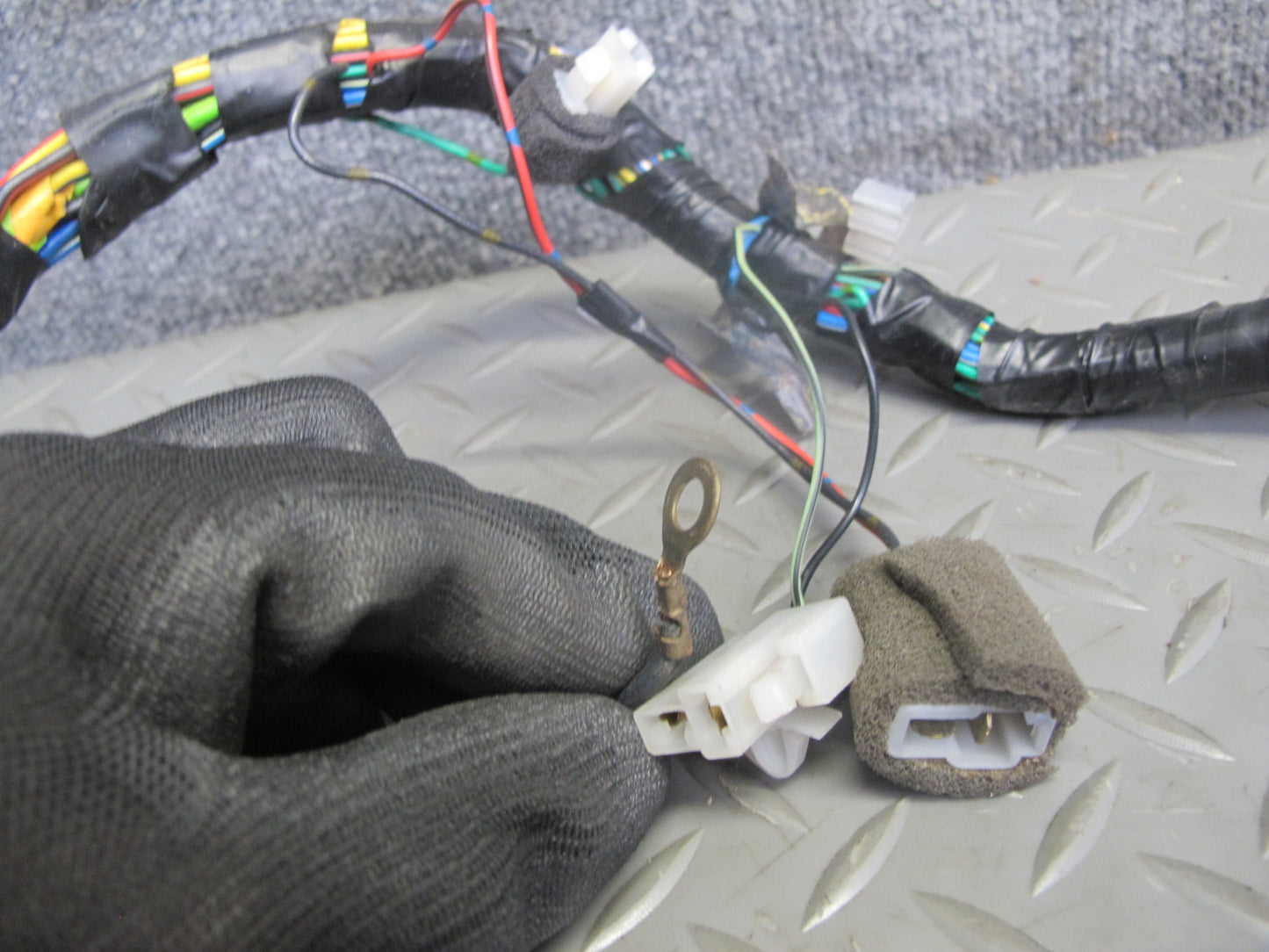 1986 Mazda RX7 FC3S Coupe NA M/T Body Interior Dash Wire Wiring Harness OEM