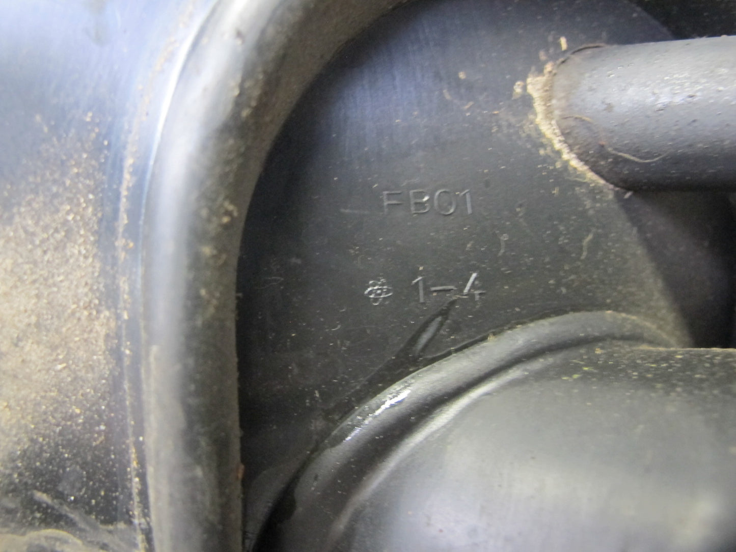 86-89 Mazda RX7 FC3S Fuel Tank Filler Neck w Cap OEM