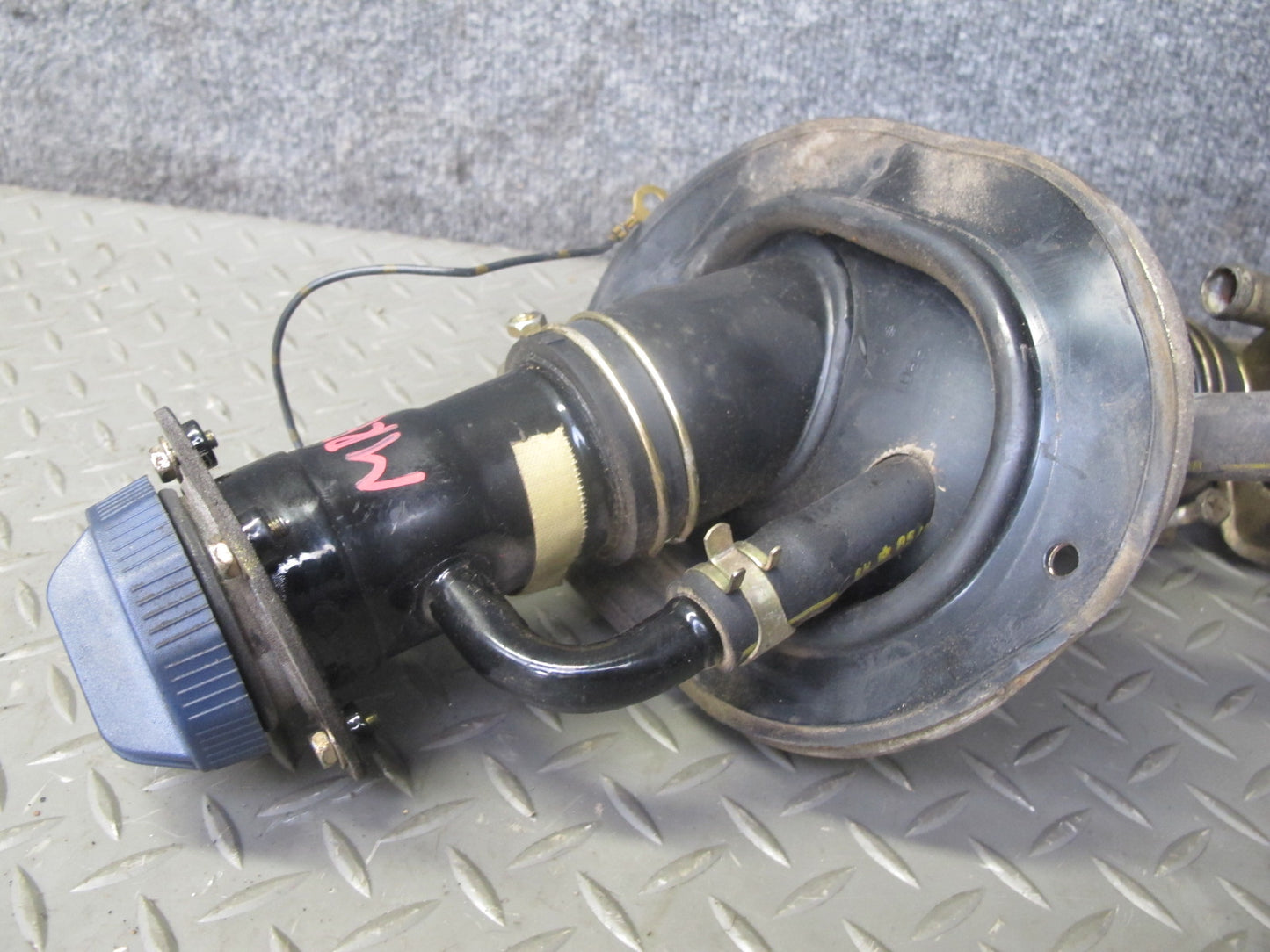 86-89 Mazda RX7 FC3S Fuel Tank Filler Neck w Cap OEM
