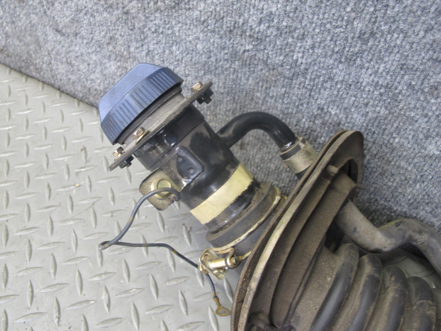 86-89 Mazda RX7 FC3S Fuel Tank Filler Neck w Cap OEM