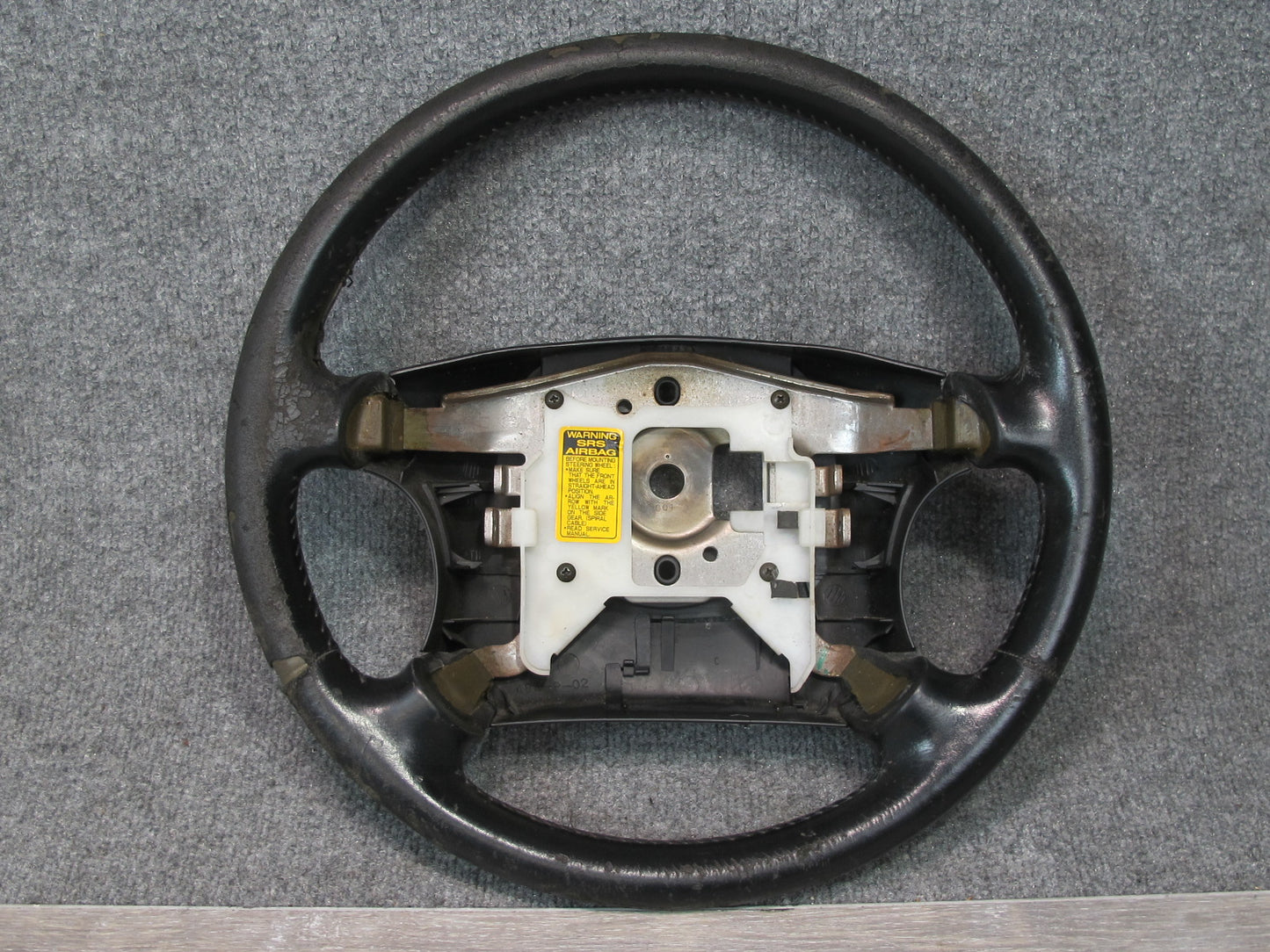 90-93 Nissan Z32 300ZX NON Turbo Leather Steering OEM
