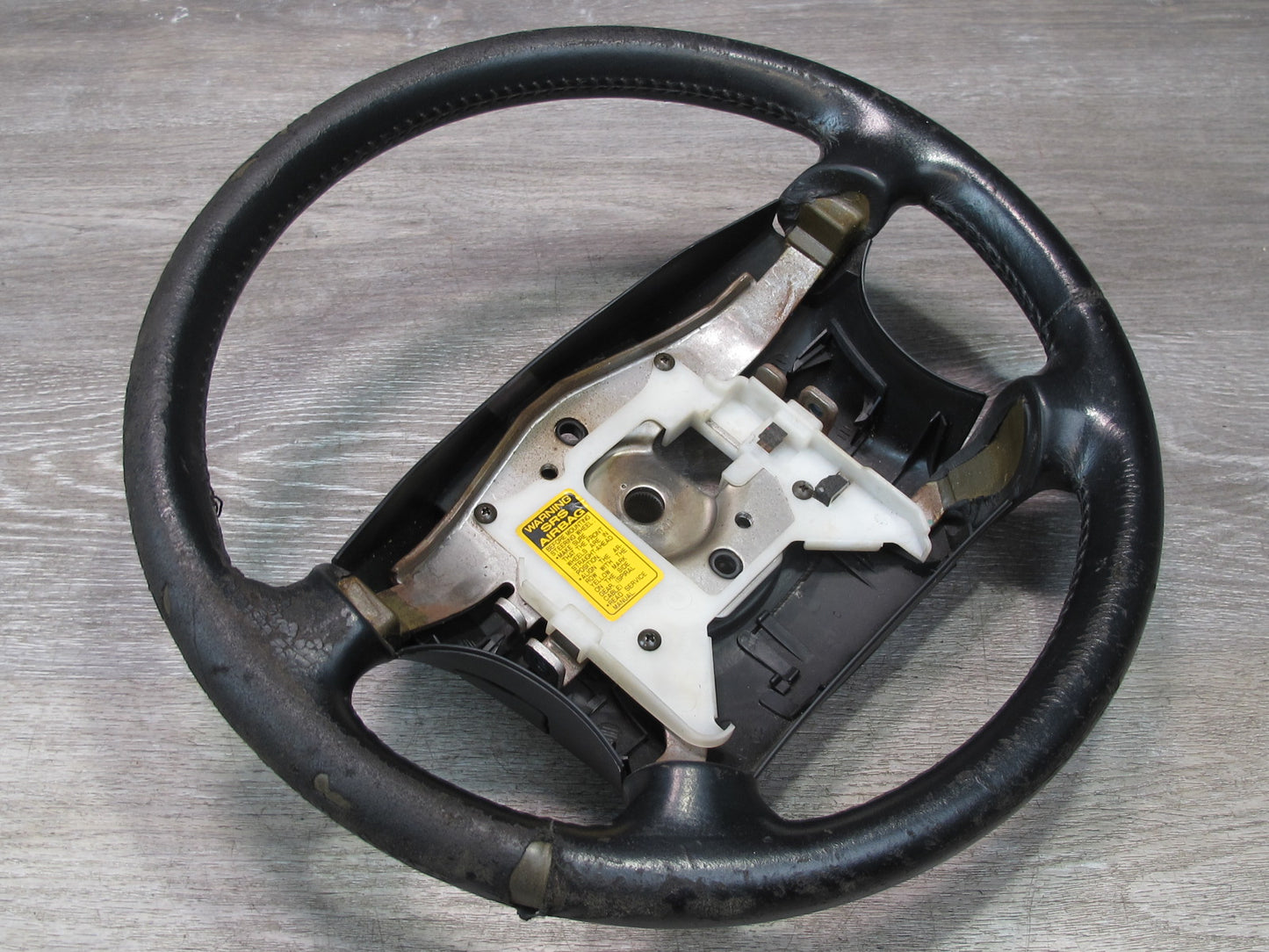 90-93 Nissan Z32 300ZX NON Turbo Leather Steering OEM