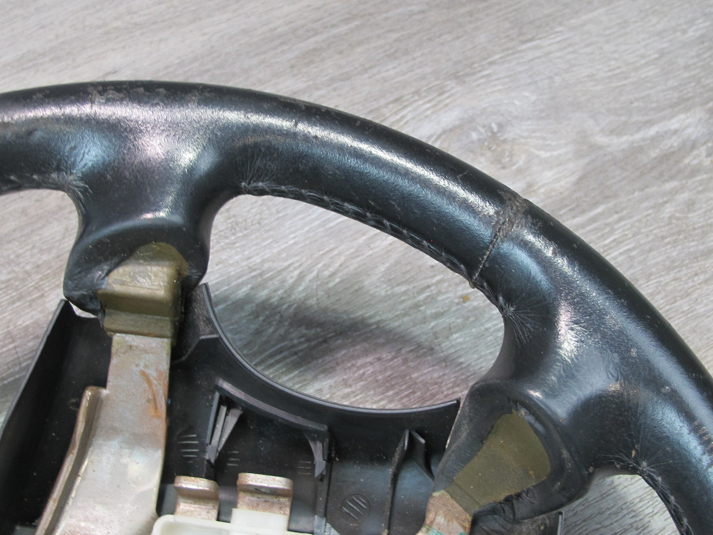 90-93 Nissan Z32 300ZX NON Turbo Leather Steering OEM