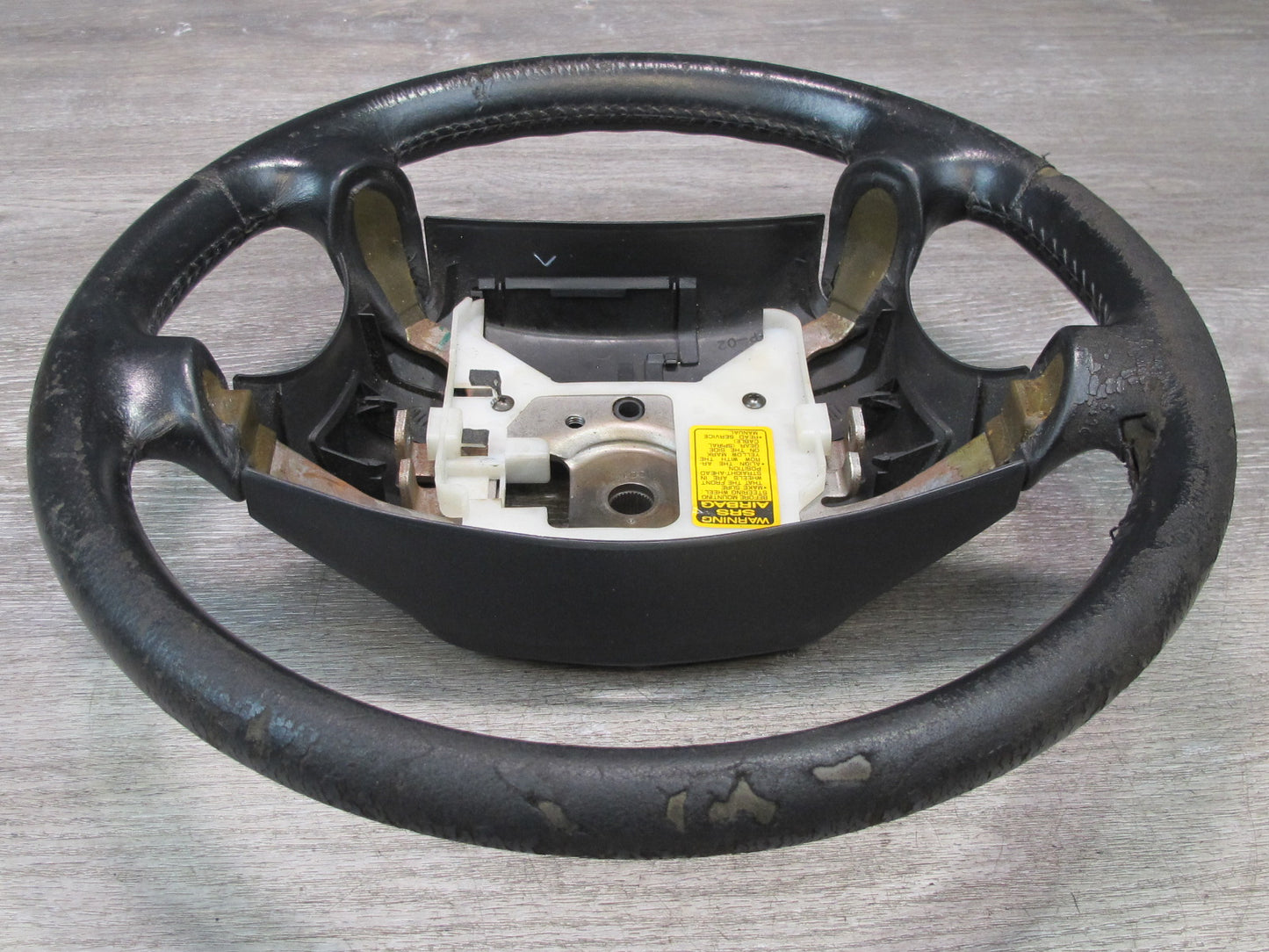 90-93 Nissan Z32 300ZX NON Turbo Leather Steering OEM