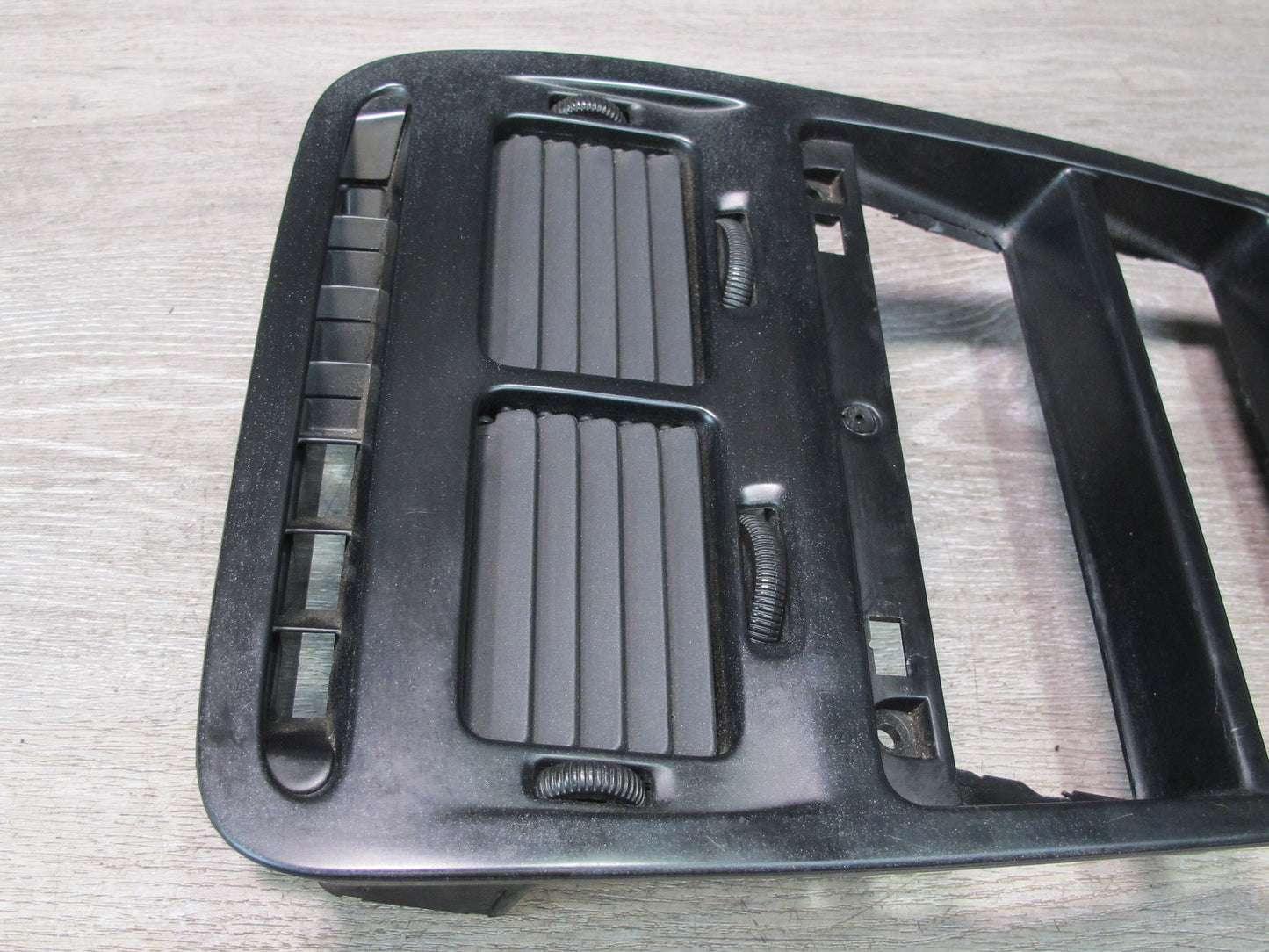 92-96 Nissan Z32 300ZX Dash Center Radio Climate Trim Panel Air Vent w Clock OEM