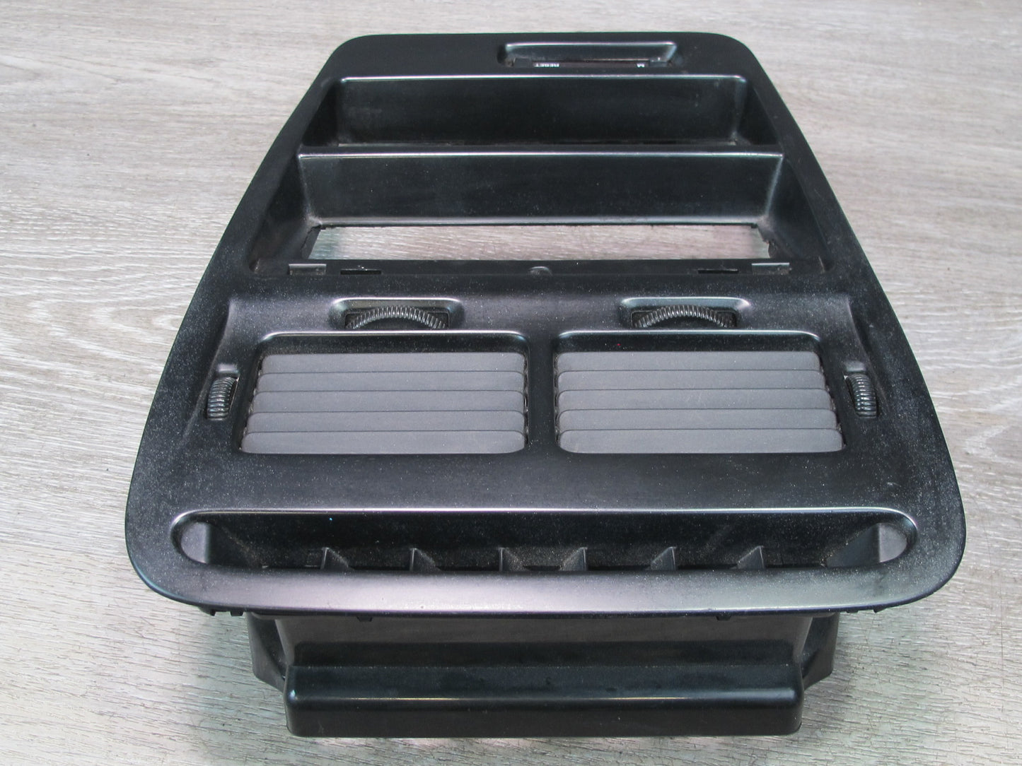 92-96 Nissan Z32 300ZX Dash Center Radio Climate Trim Panel Air Vent w Clock OEM