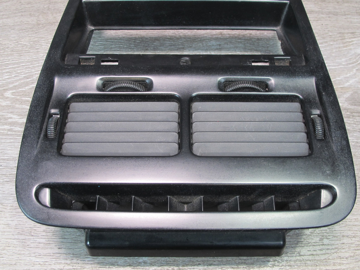 92-96 Nissan Z32 300ZX Dash Center Radio Climate Trim Panel Air Vent w Clock OEM