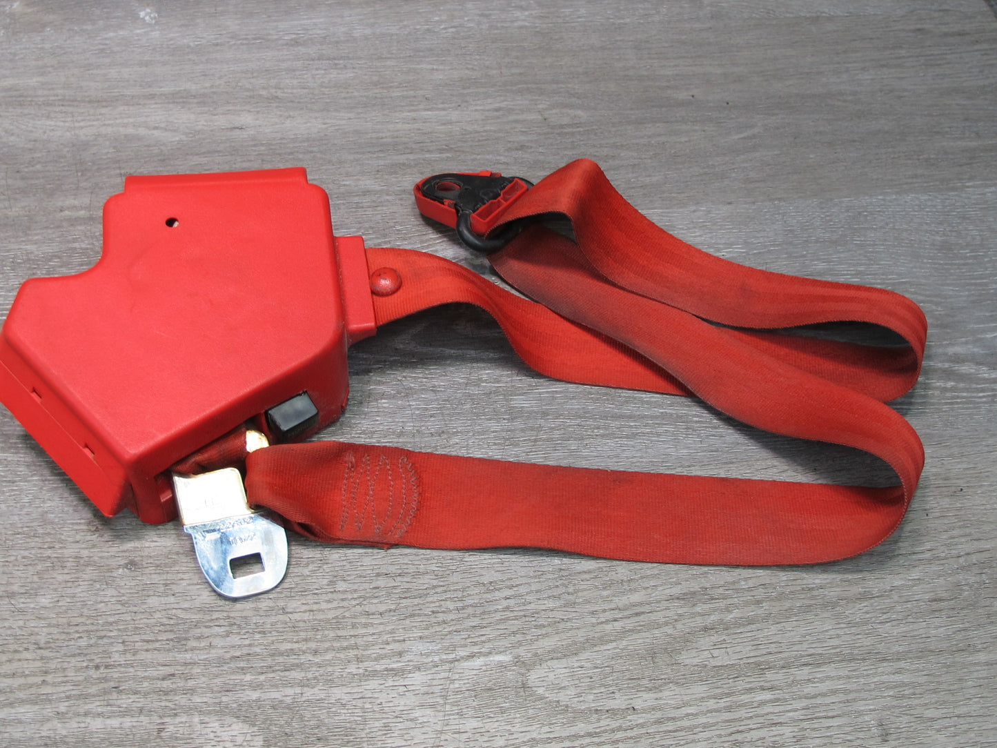 86-94 CHEVROLET CORVETTE C4 FRONT LEFT & RIGHT SIDE SEATBELT RETRACTOR SET OEM