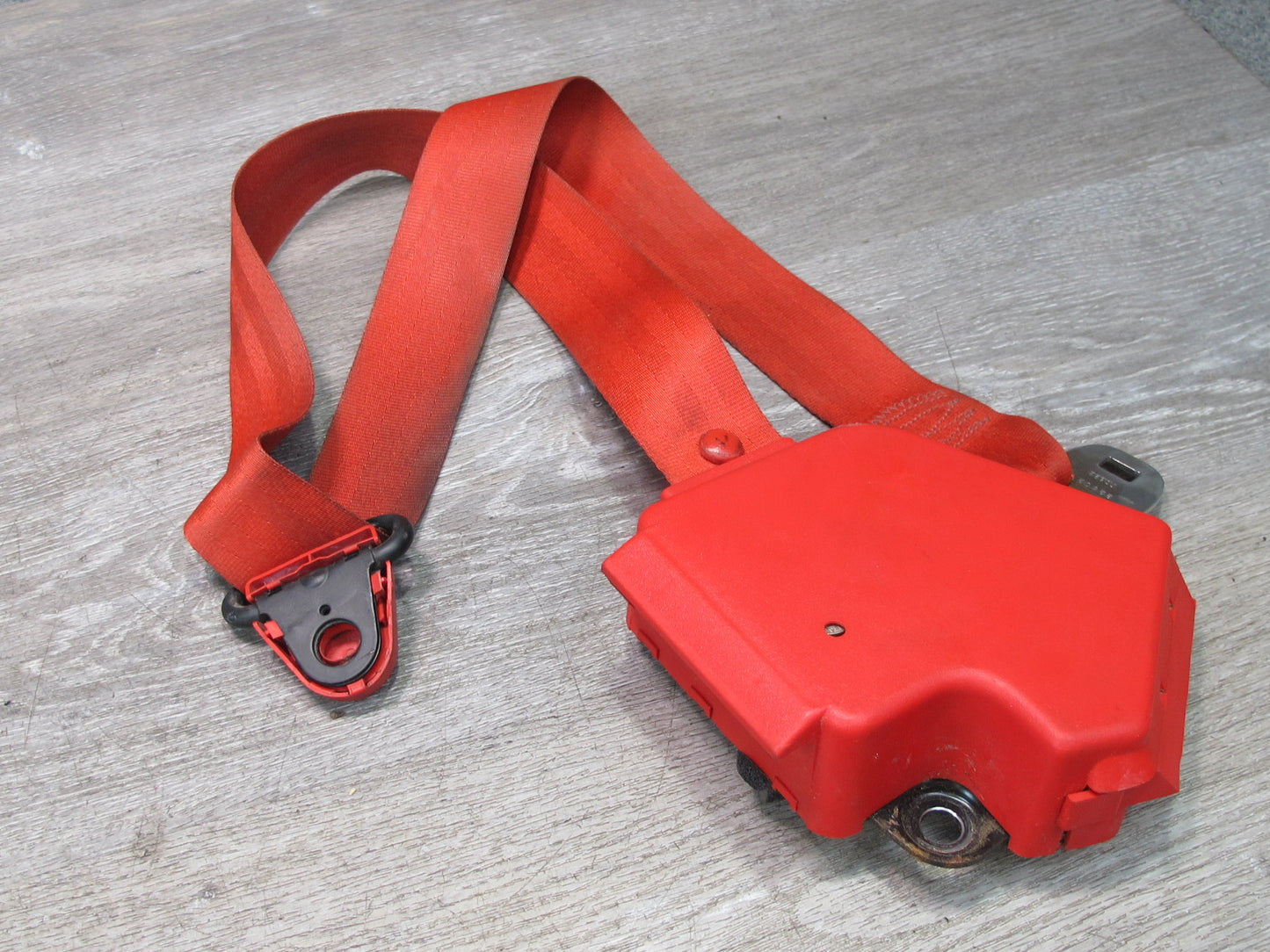 86-94 CHEVROLET CORVETTE C4 FRONT LEFT & RIGHT SIDE SEATBELT RETRACTOR SET OEM