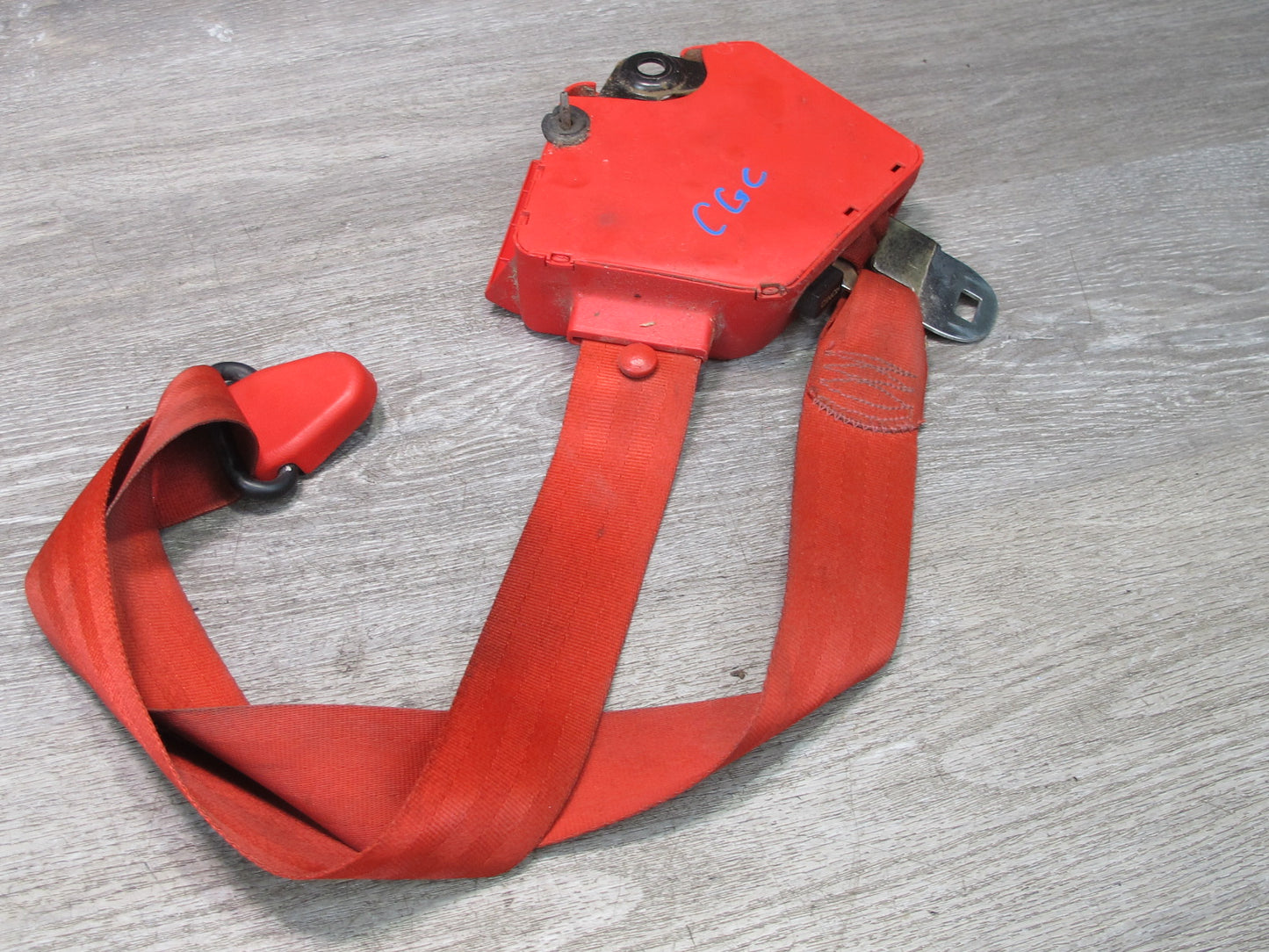 86-94 CHEVROLET CORVETTE C4 FRONT LEFT & RIGHT SIDE SEATBELT RETRACTOR SET OEM