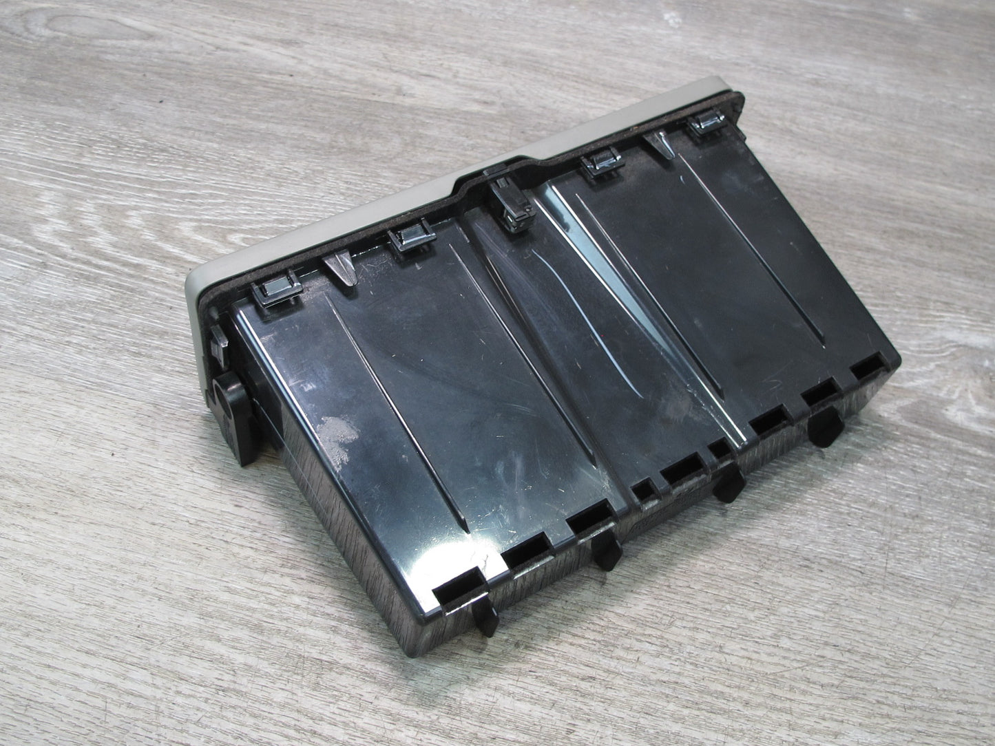 04-09 Nissan 350Z Z33 Convertible Rear Storage Shelf Compartment Gray OEM