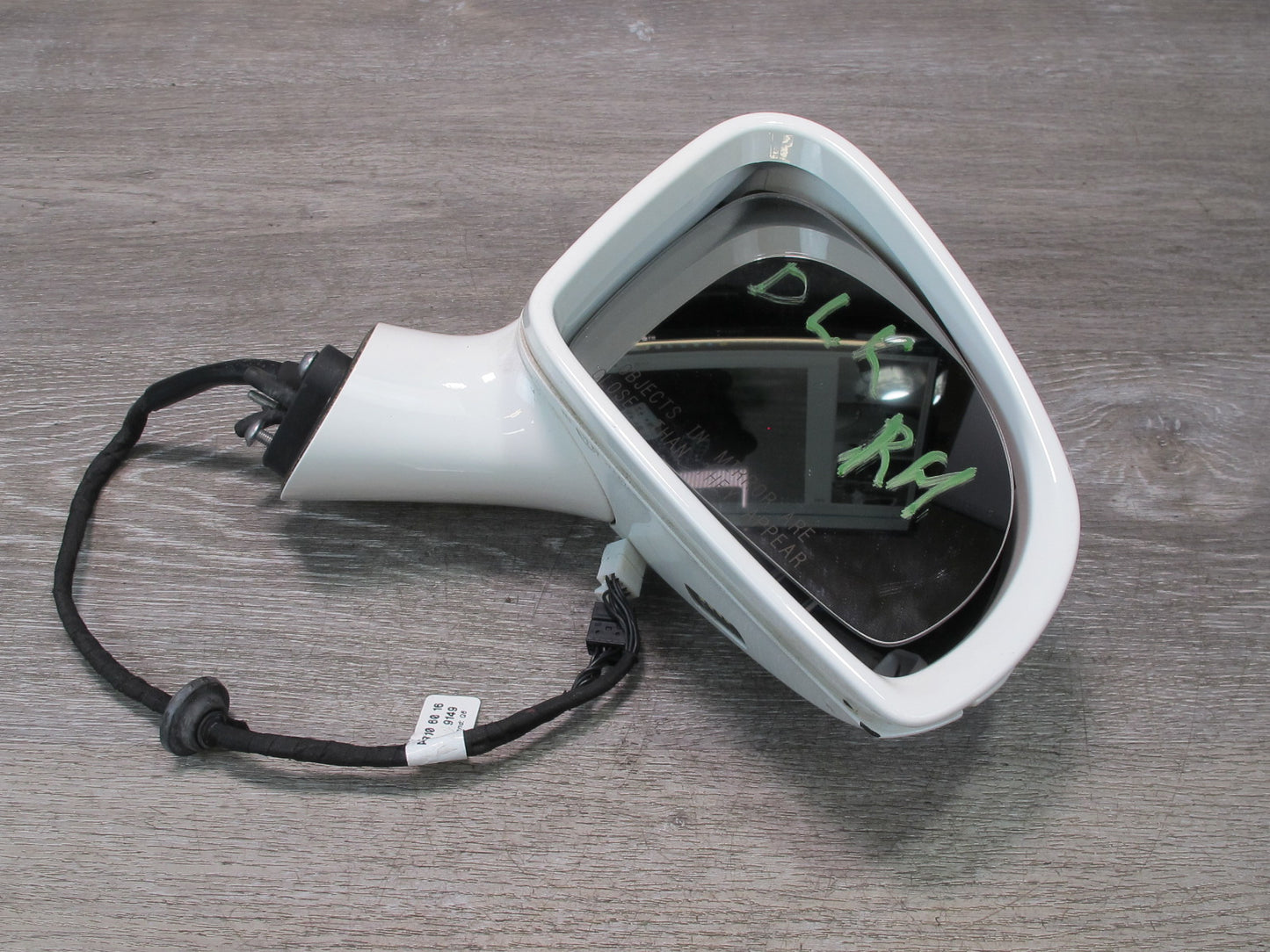 2012-2016 Mercedes R172 SLK Front Right Side Door Rear View Folding Mirror White