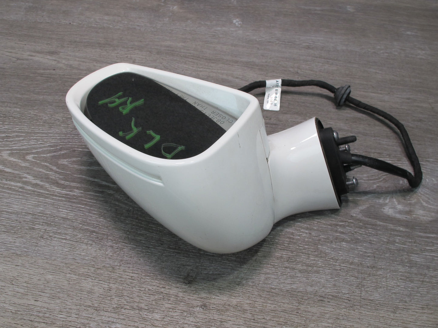2012-2016 Mercedes R172 SLK Front Right Side Door Rear View Folding Mirror White
