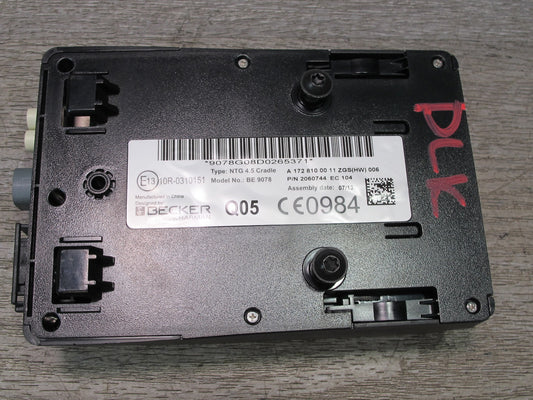 2012-2016 Mercedes R172 SLK Navigation Control Module W/ Bracket A1728100011