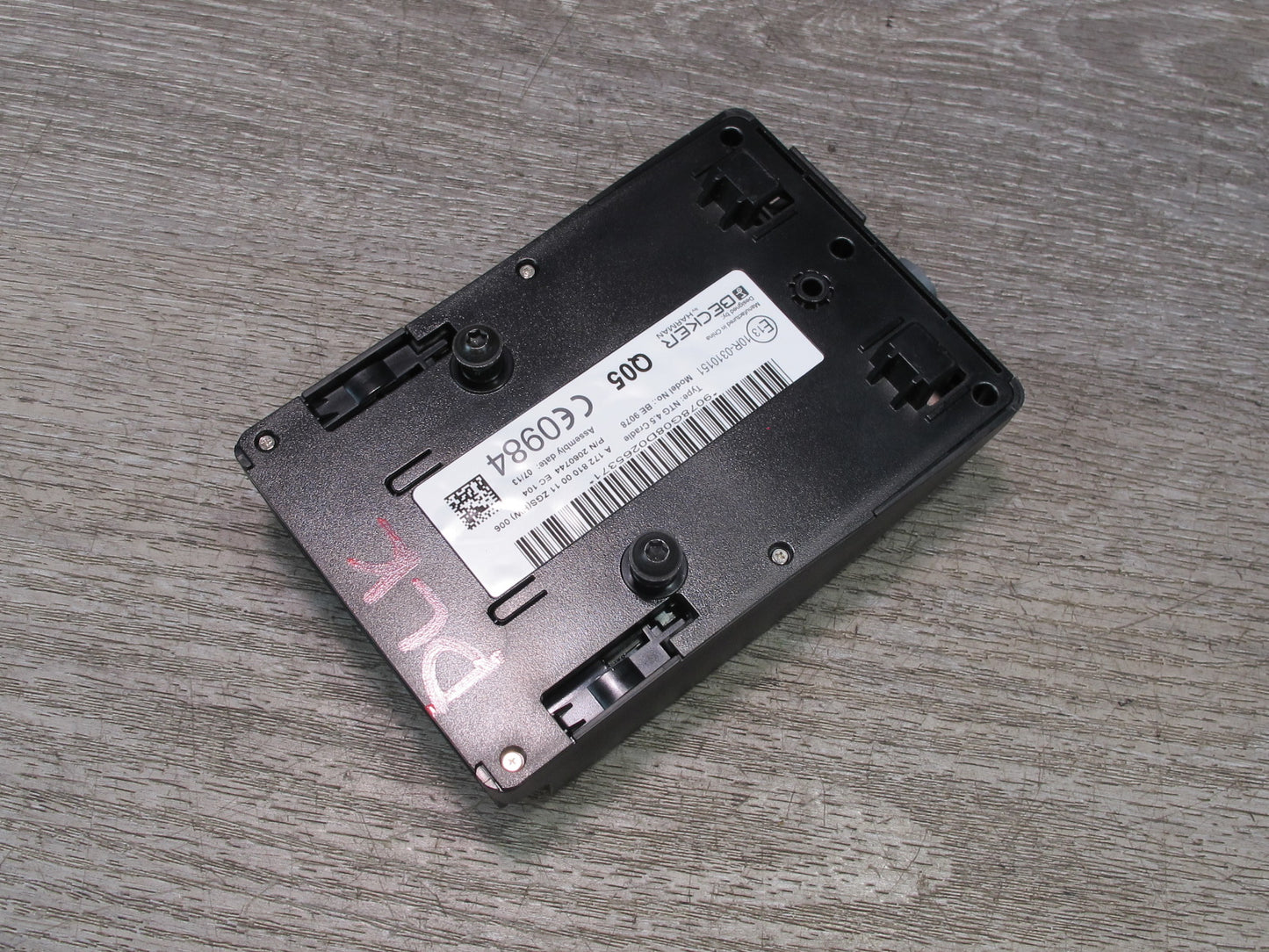 2012-2016 Mercedes R172 SLK Navigation Control Module W/ Bracket A1728100011