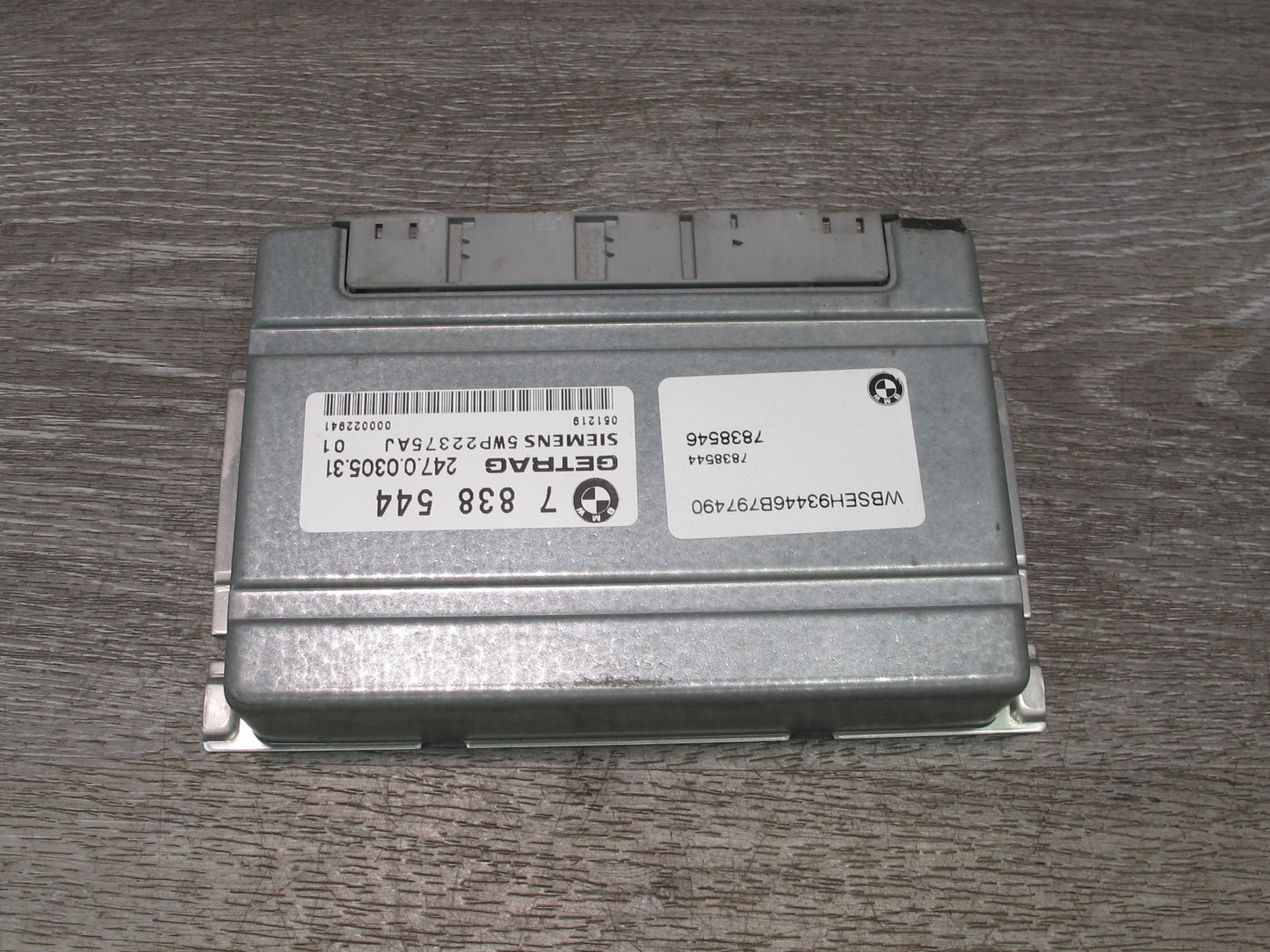 2006-2010 BMW E63 E64 M6 M5 SMG Transmission Control Module 7838544