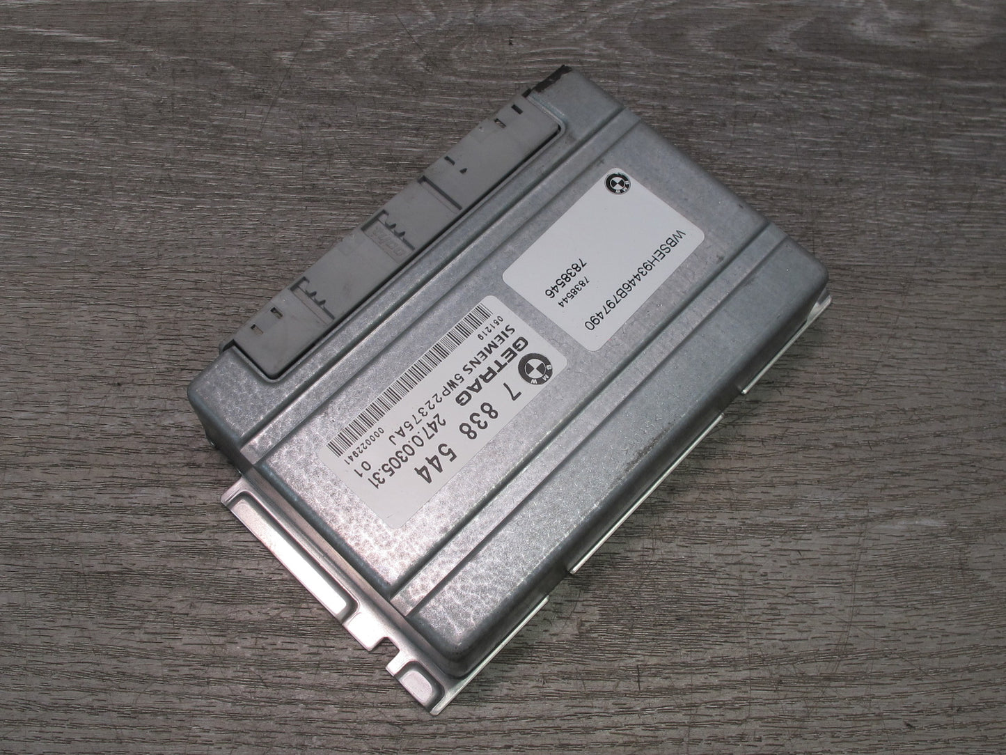 2006-2010 BMW E63 E64 M6 M5 SMG Transmission Control Module 7838544