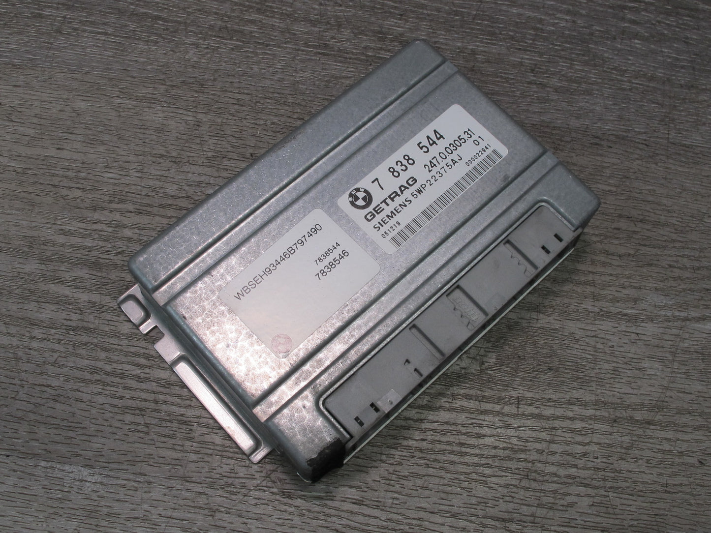 2006-2010 BMW E63 E64 M6 M5 SMG Transmission Control Module 7838544