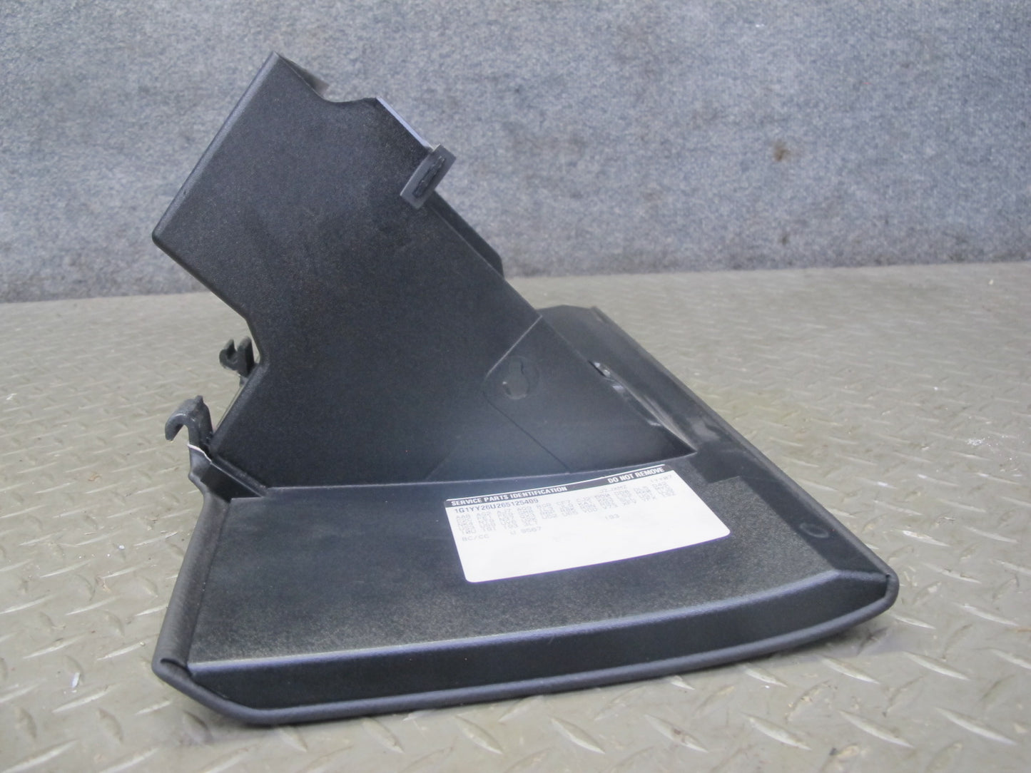 05-13 Chevrolet Corvette C6 Dash Glove Box Compartment Storage Door Lid OEM
