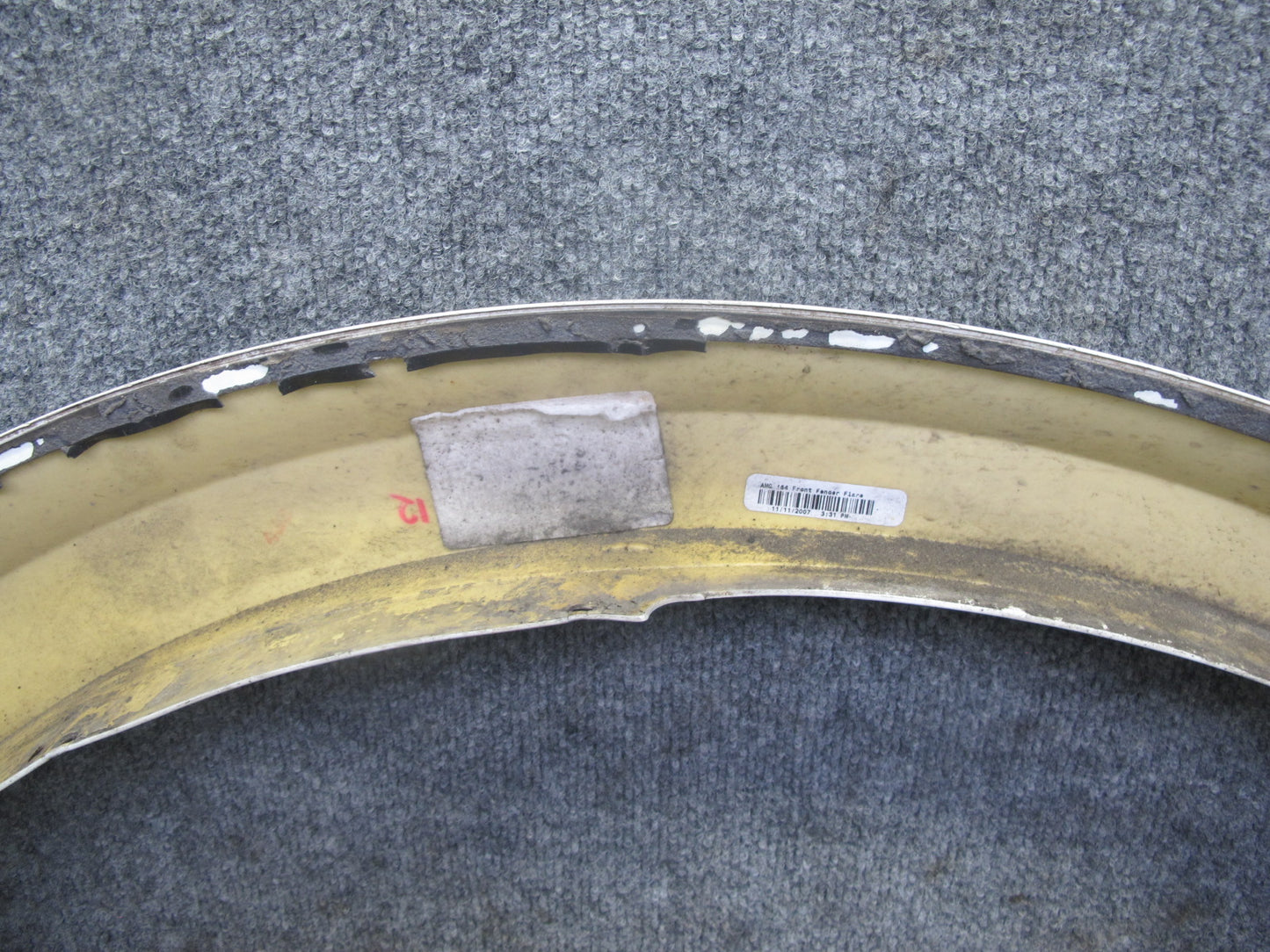 07-11 Mercedes W164 ML63 AMG Front Left Fender Flare Wheel Arch Trim Molding OEM