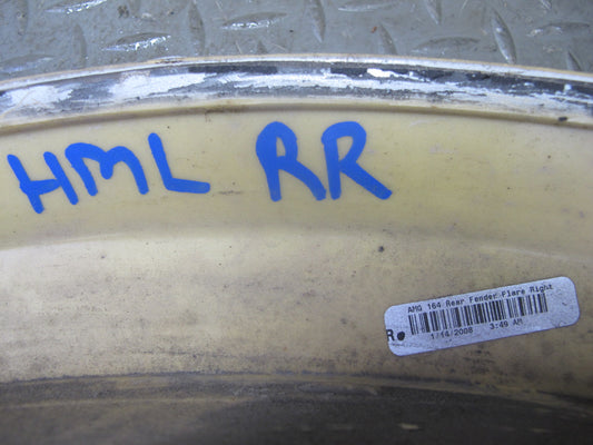07-11 Mercedes W164 ML63 AMG Rear Right Fender Flare Wheel Arch Trim Molding OEM