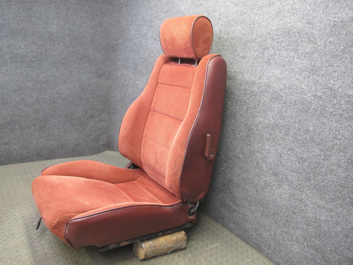 84-85 Mazda RX7 FB Set of 2 Front Left & Right Cloth Seat RED OEM