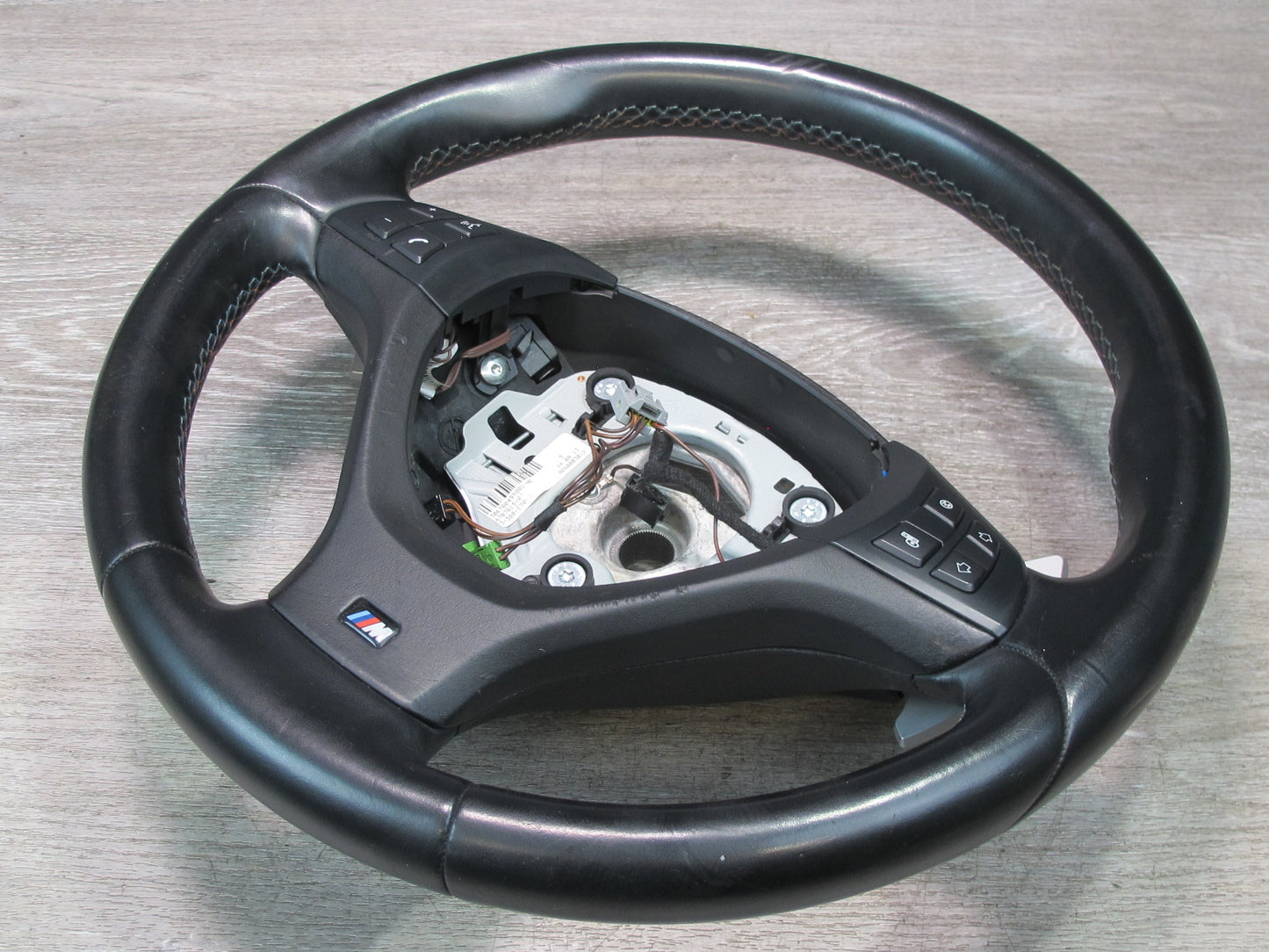2010-2014 BMW E71 E72 X6 M Sport Leather Steering Black w Paddles & Controls