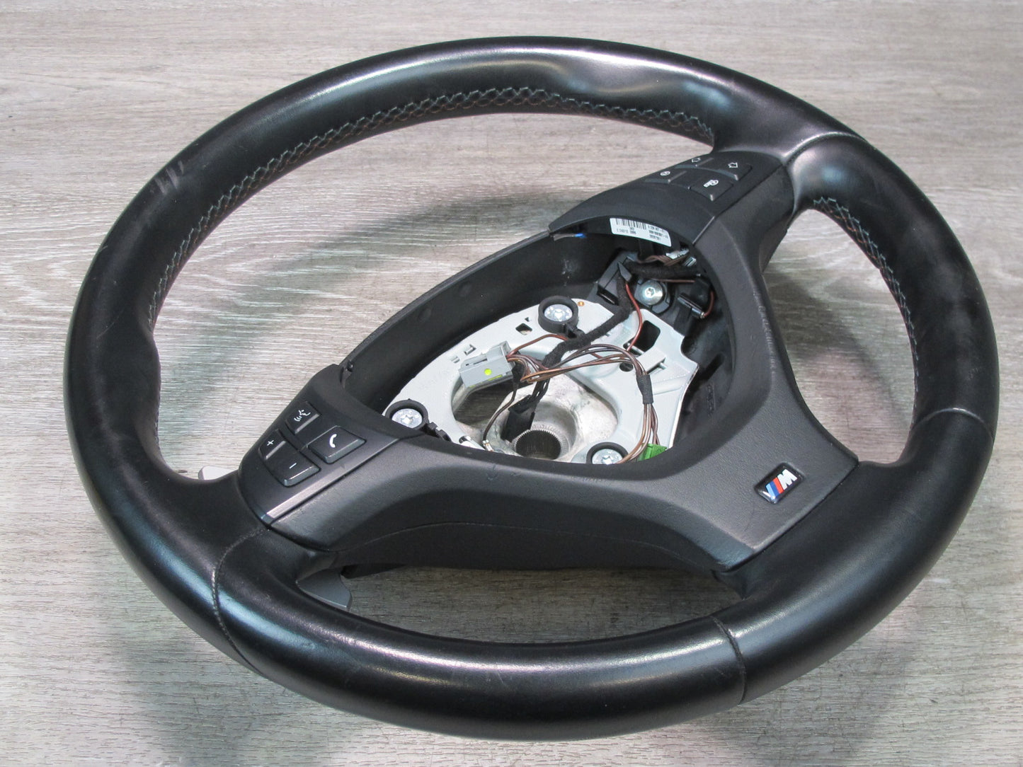 2010-2014 BMW E71 E72 X6 M Sport Leather Steering Black w Paddles & Controls