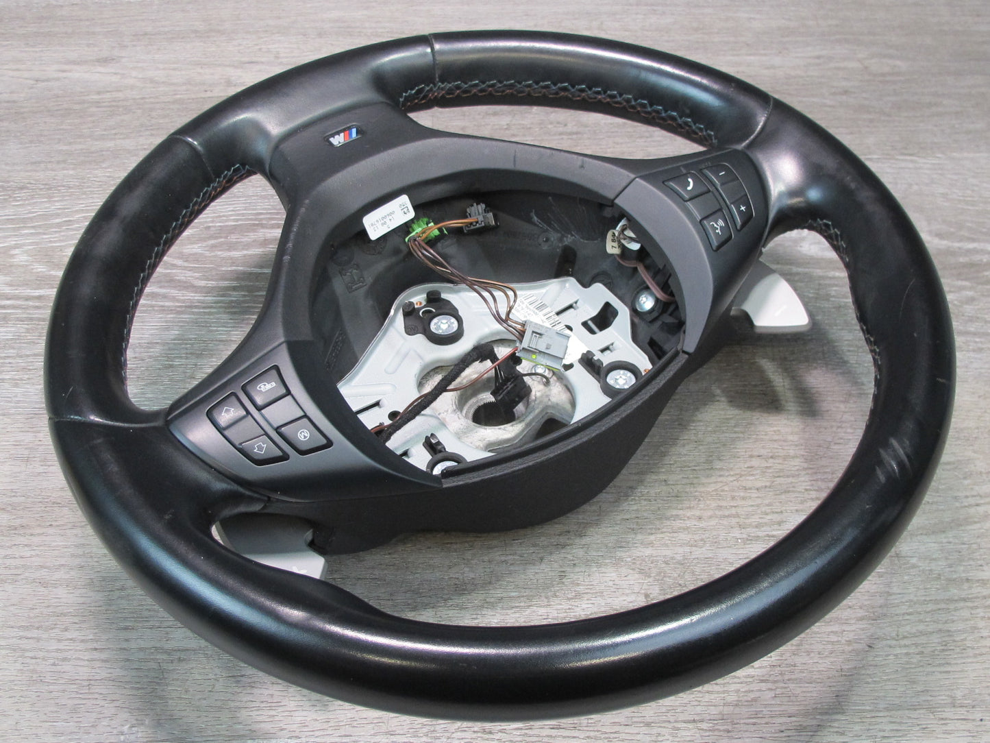 2010-2014 BMW E71 E72 X6 M Sport Leather Steering Black w Paddles & Controls