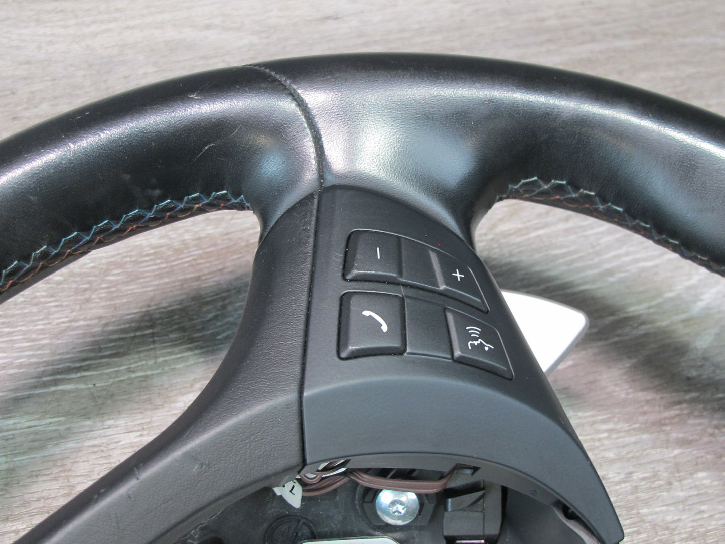 2010-2014 BMW E71 E72 X6 M Sport Leather Steering Black w Paddles & Controls