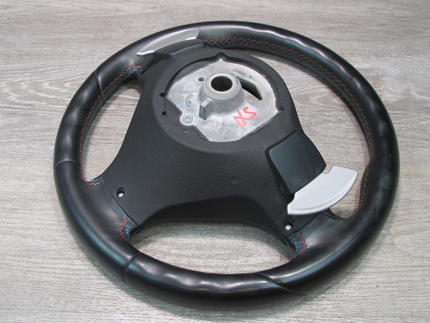 2010-2014 BMW E71 E72 X6 M Sport Leather Steering Black w Paddles & Controls