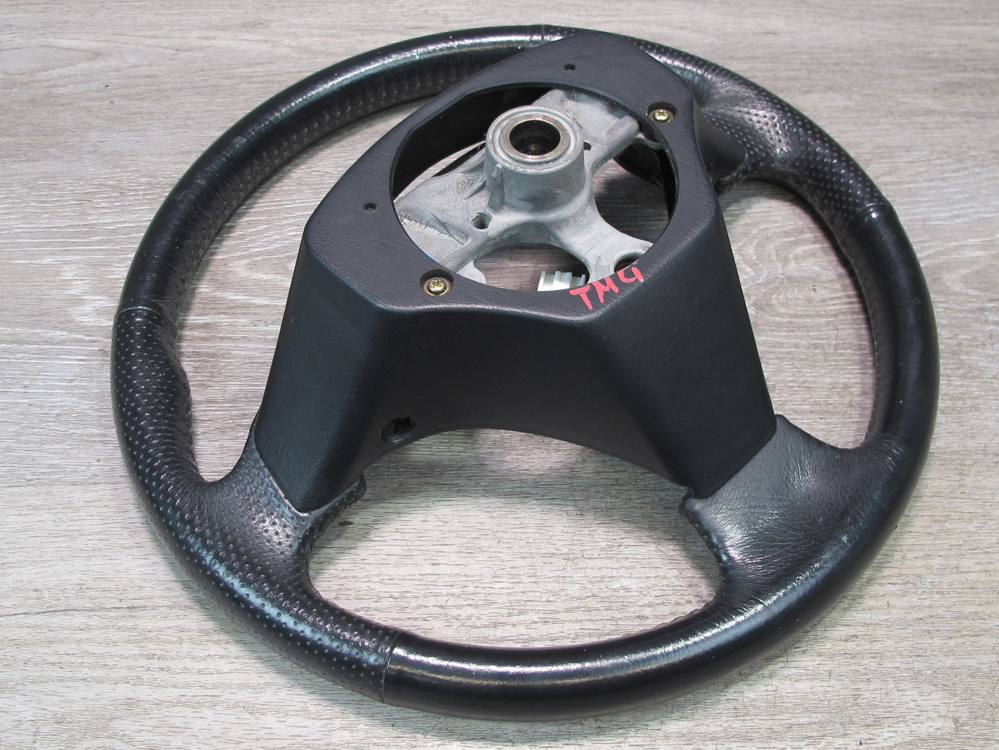00-05 Toyota MR2 Spyder ZZW30L M/T Leather Steering Black OEM