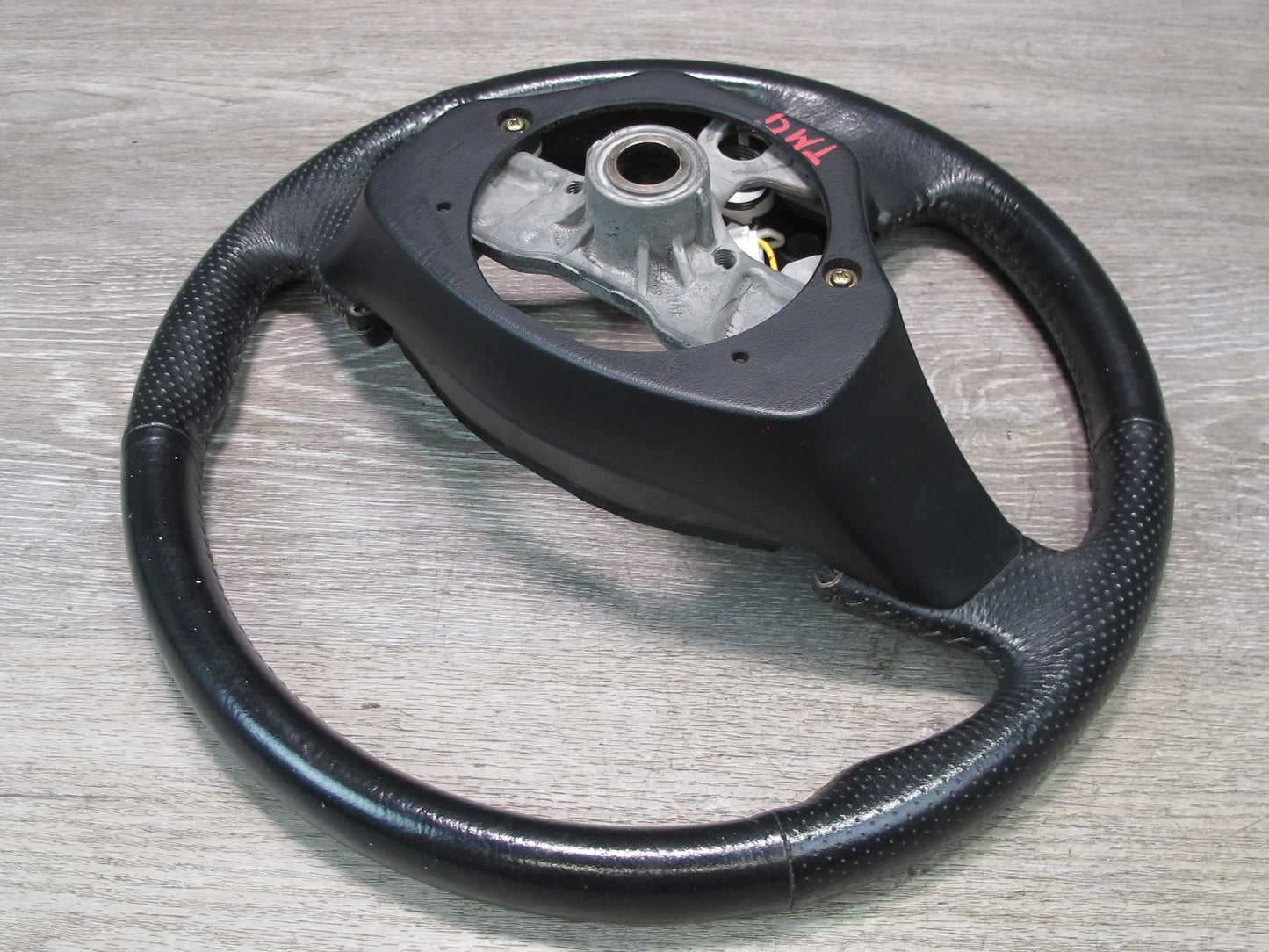 00-05 Toyota MR2 Spyder ZZW30L M/T Leather Steering Black OEM