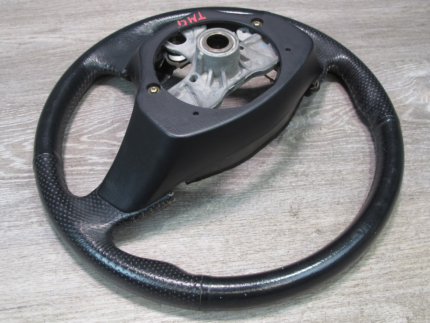 00-05 Toyota MR2 Spyder ZZW30L M/T Leather Steering Black OEM