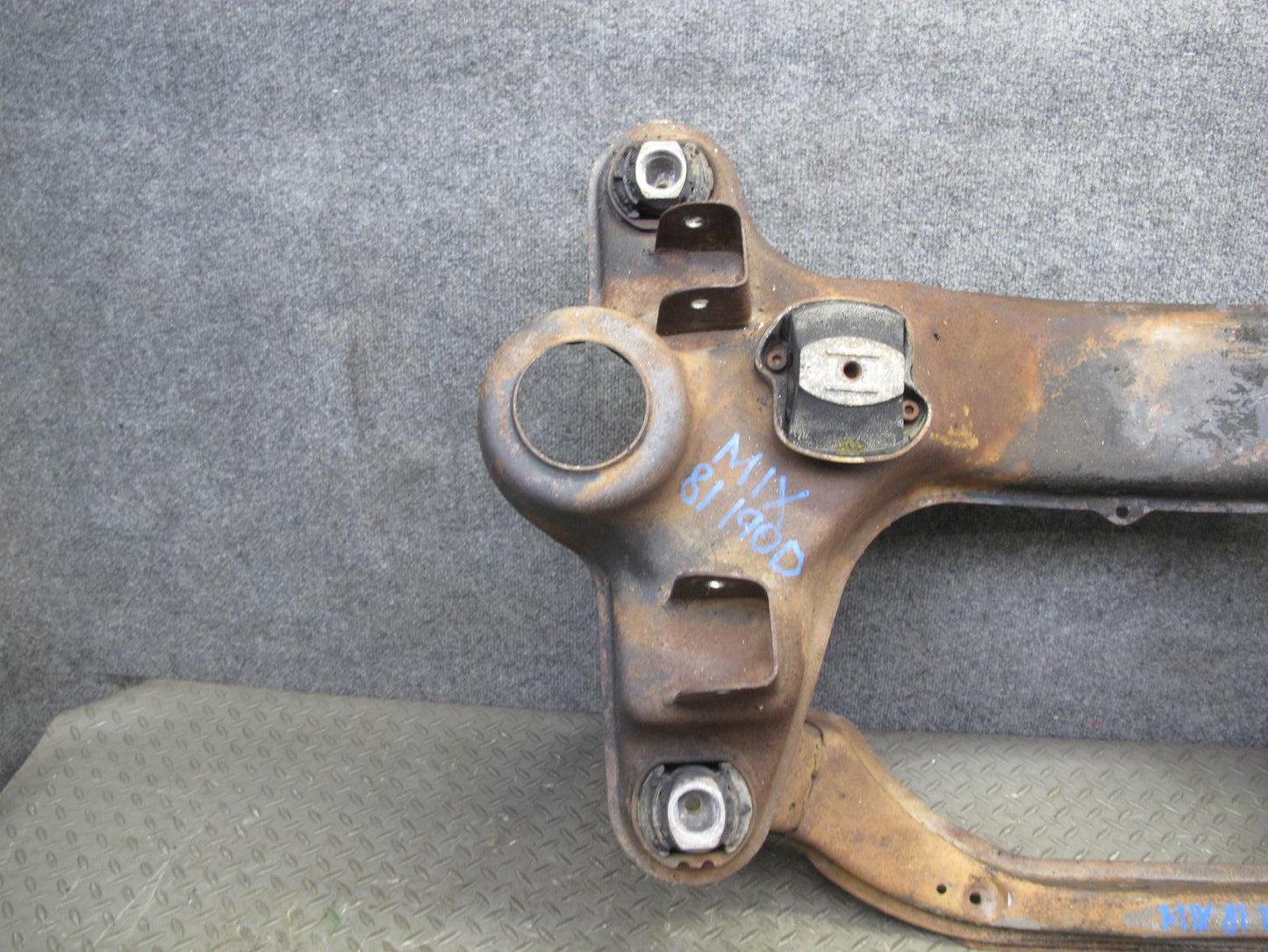 74-76 Mercedes W115 240D Front Suspension Subframe Crossmember Cradle OEM