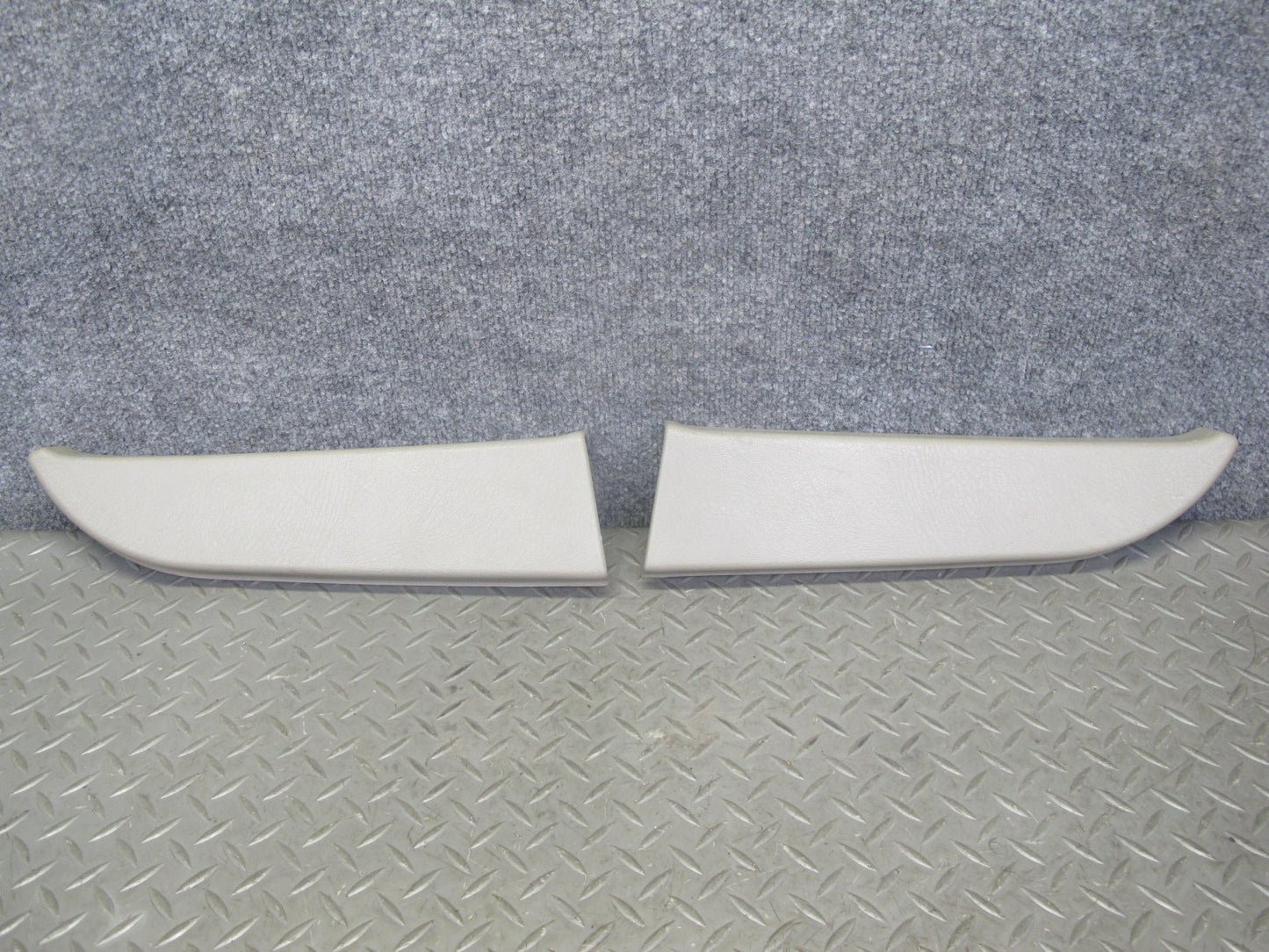 2003-2007 Hummer H2 Rear Left & Right Side Door Upper Window Trim Cover Set
