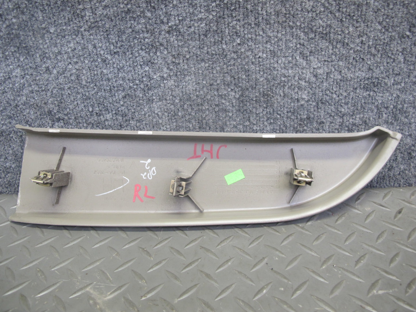 2003-2007 Hummer H2 Rear Left & Right Side Door Upper Window Trim Cover Set