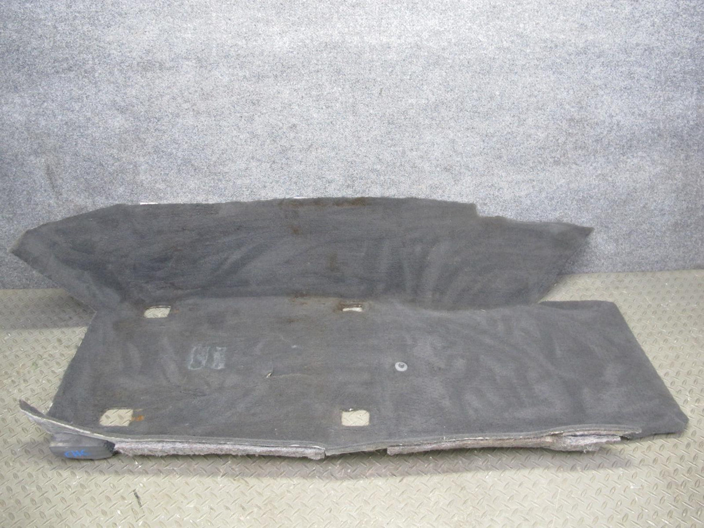 05-13 Chevrolet Corvette C6 Front Right Floor Carpet Cover 15867619 OEM