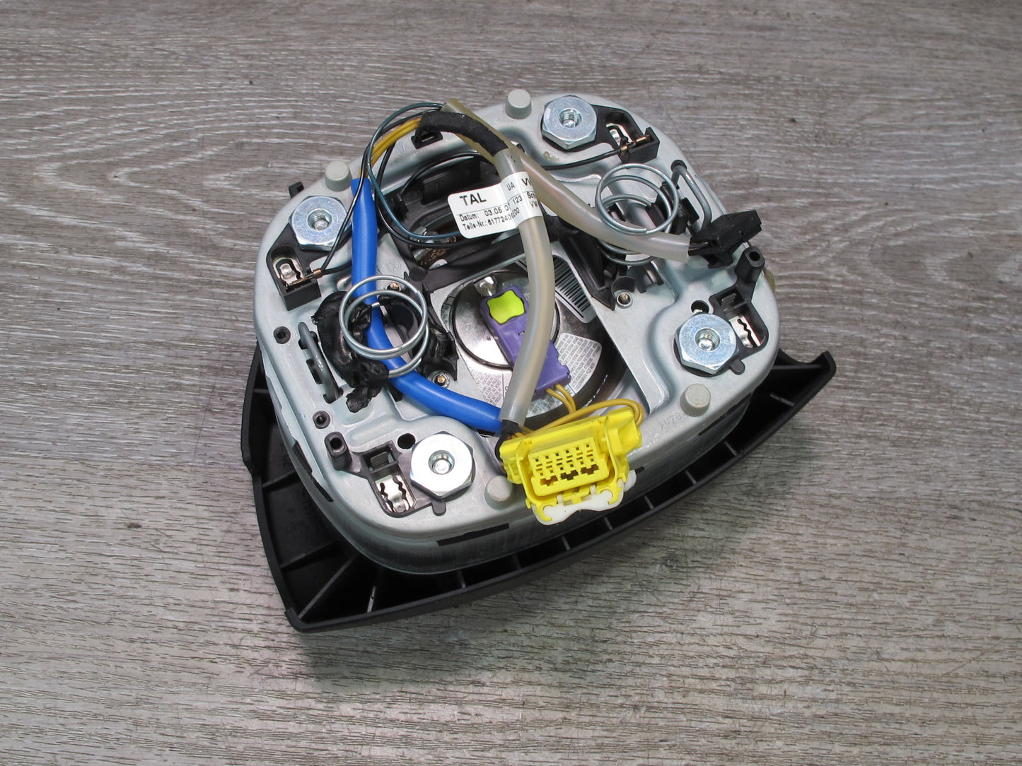 06-09 VOLKSWAGEN VW GOLF GTI R32 FRONT LEFT DRIVER SIDE STEERING WHEEL SRS AIRBAG OEM